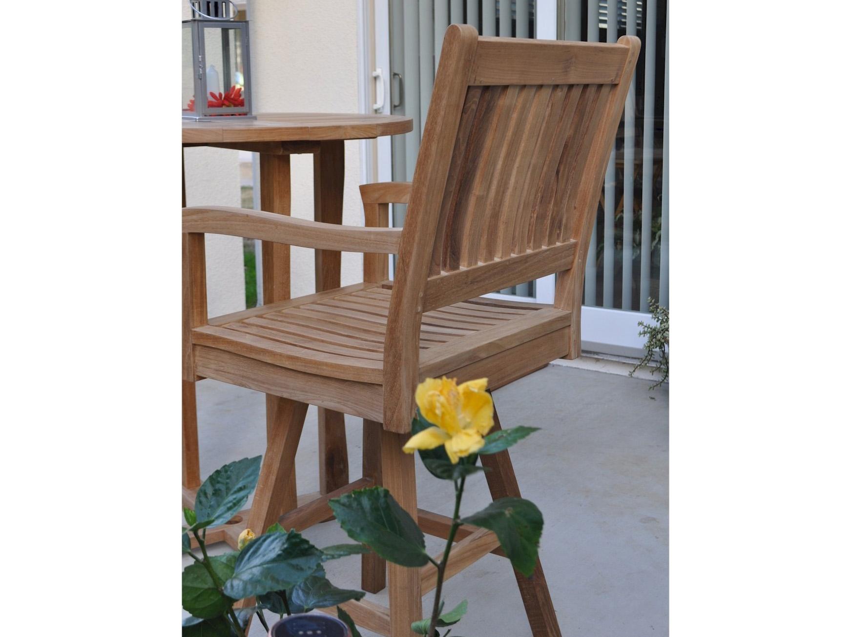 Anderson Teak Rialto Swivel Bar Armchair