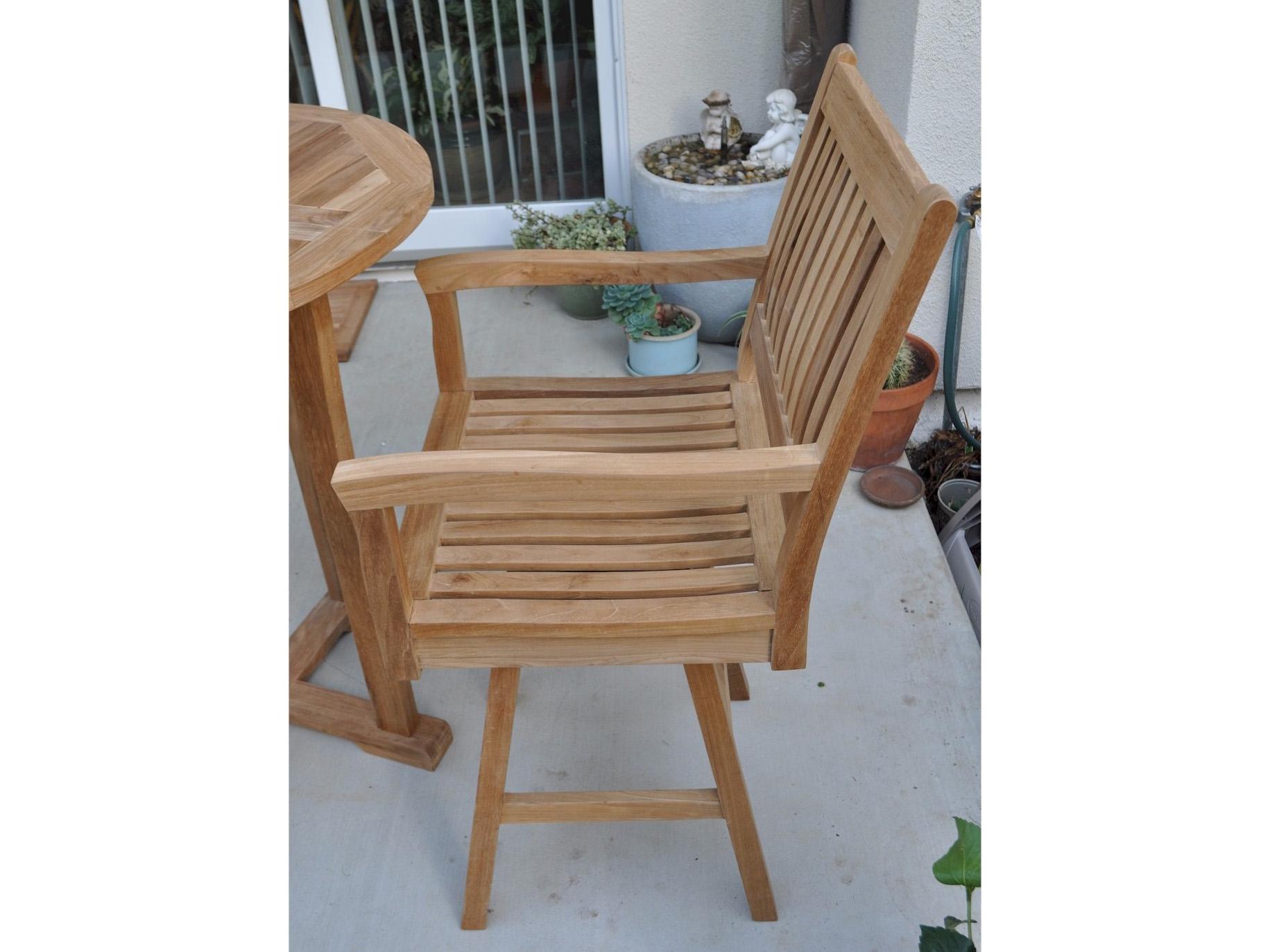 Anderson Teak Rialto Swivel Bar Armchair