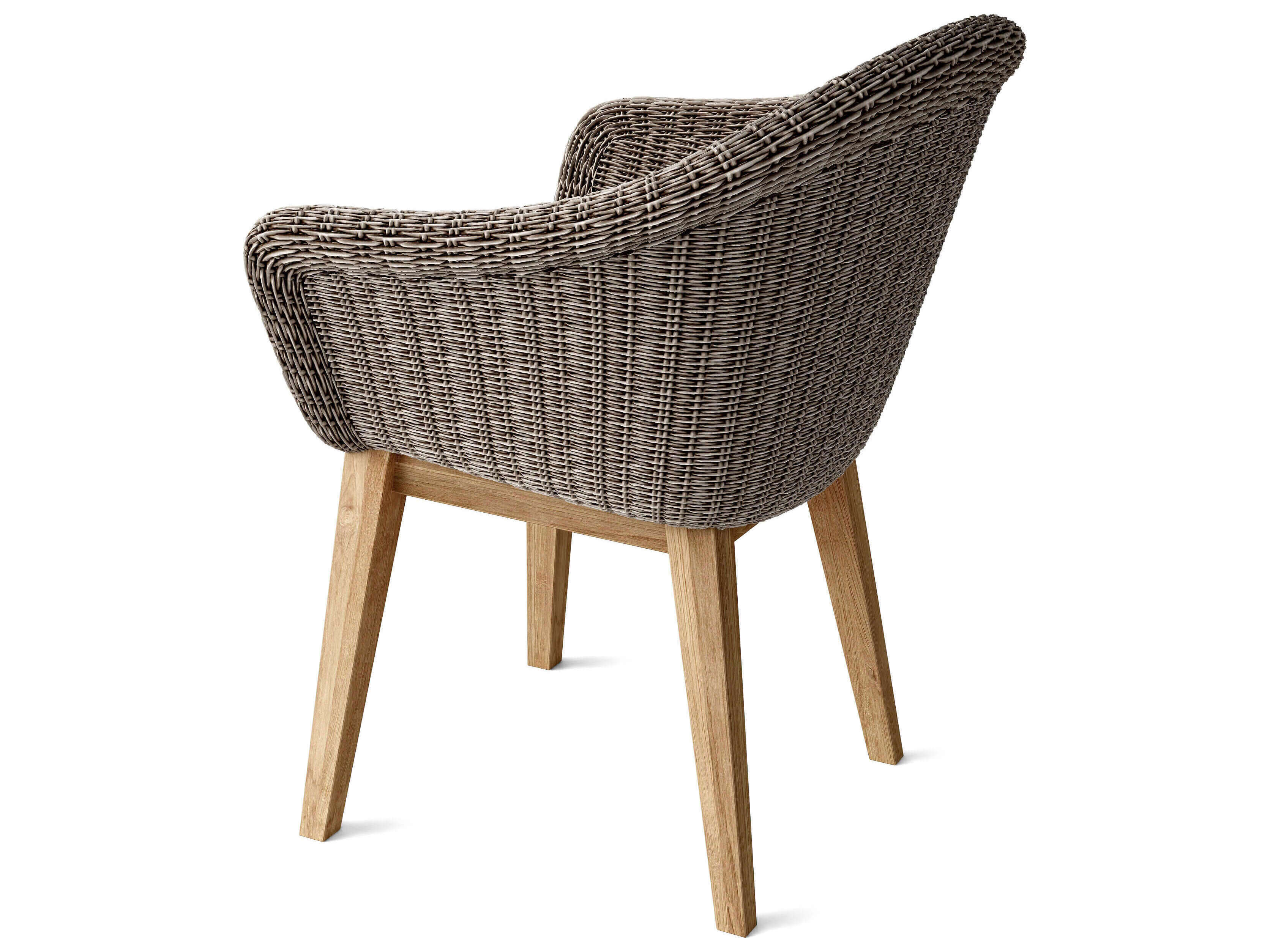 Anderson Teak Padua Natural Patio Dining Arm Chair