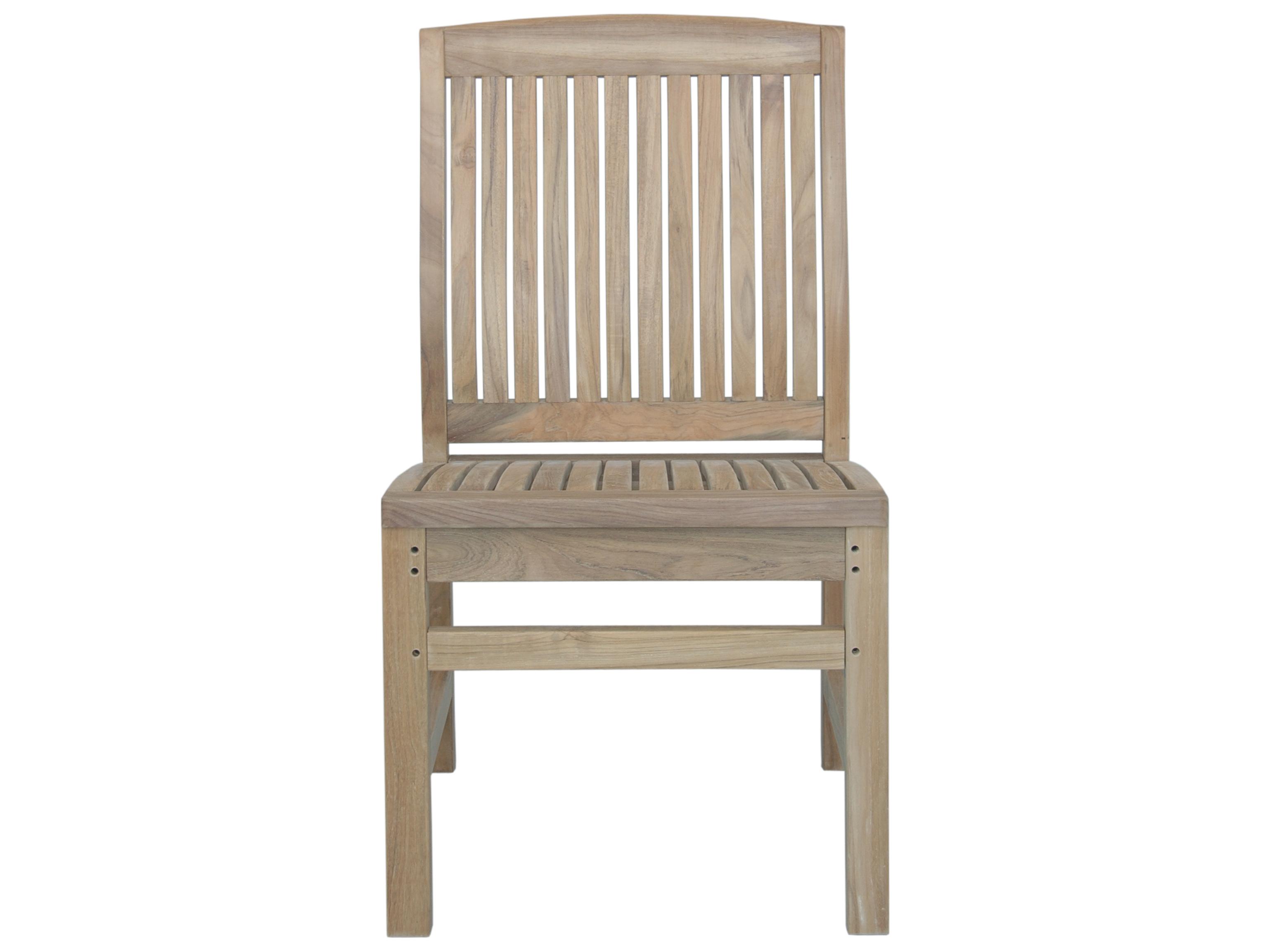 Anderson Teak Sahara Non Stack Patio Dining Side Chair
