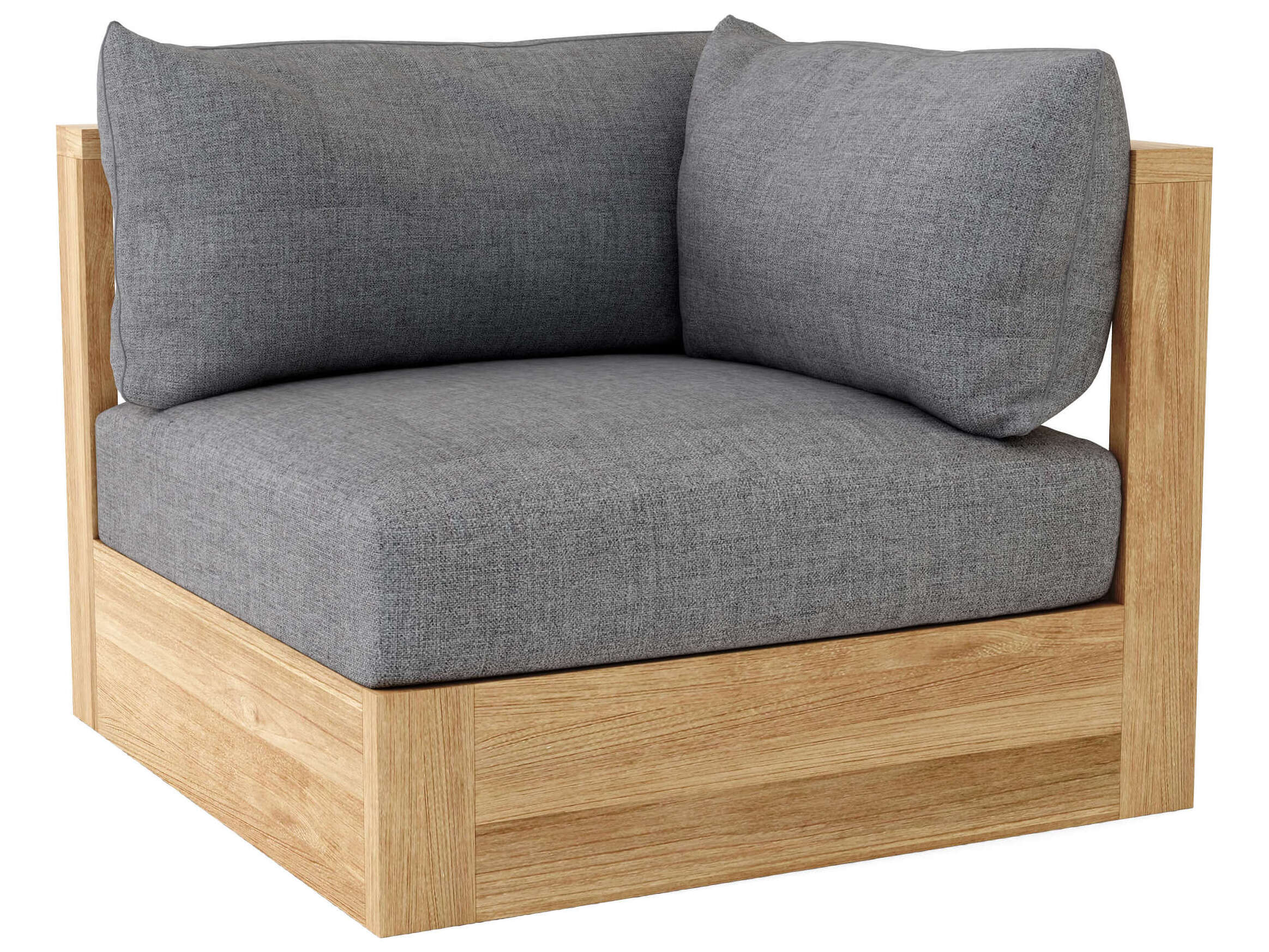 Anderson Teak Copacabana Deep Seating Corner Outdoor Lounge Chair