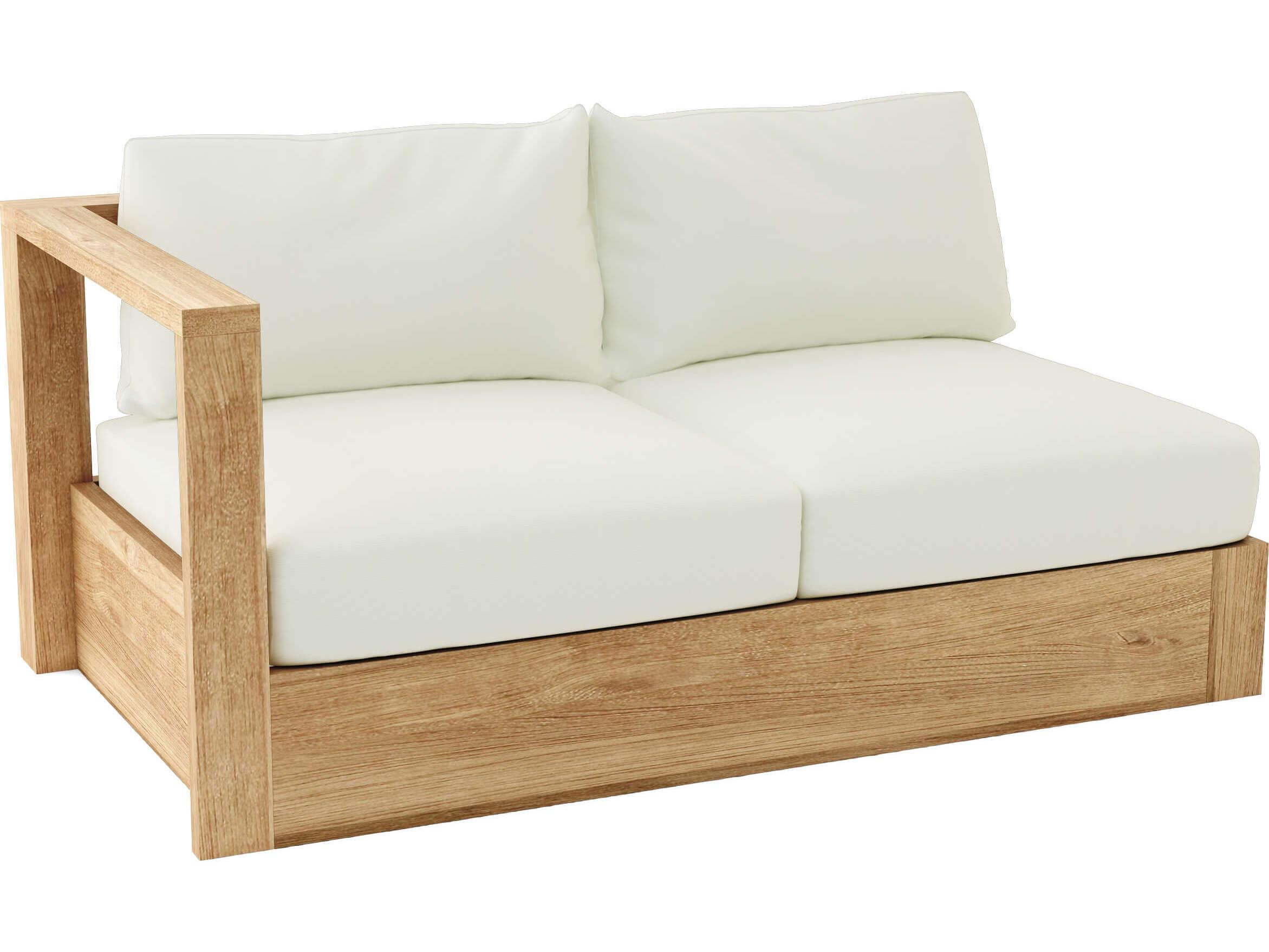 Anderson Teak Copacabana Deep Seating Modular Right Patio Loveseat