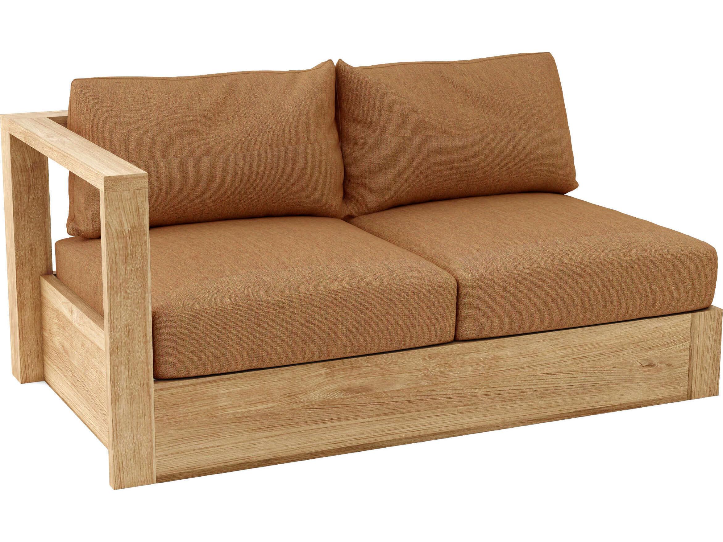 Anderson Teak Copacabana Deep Seating Modular Right Patio Loveseat