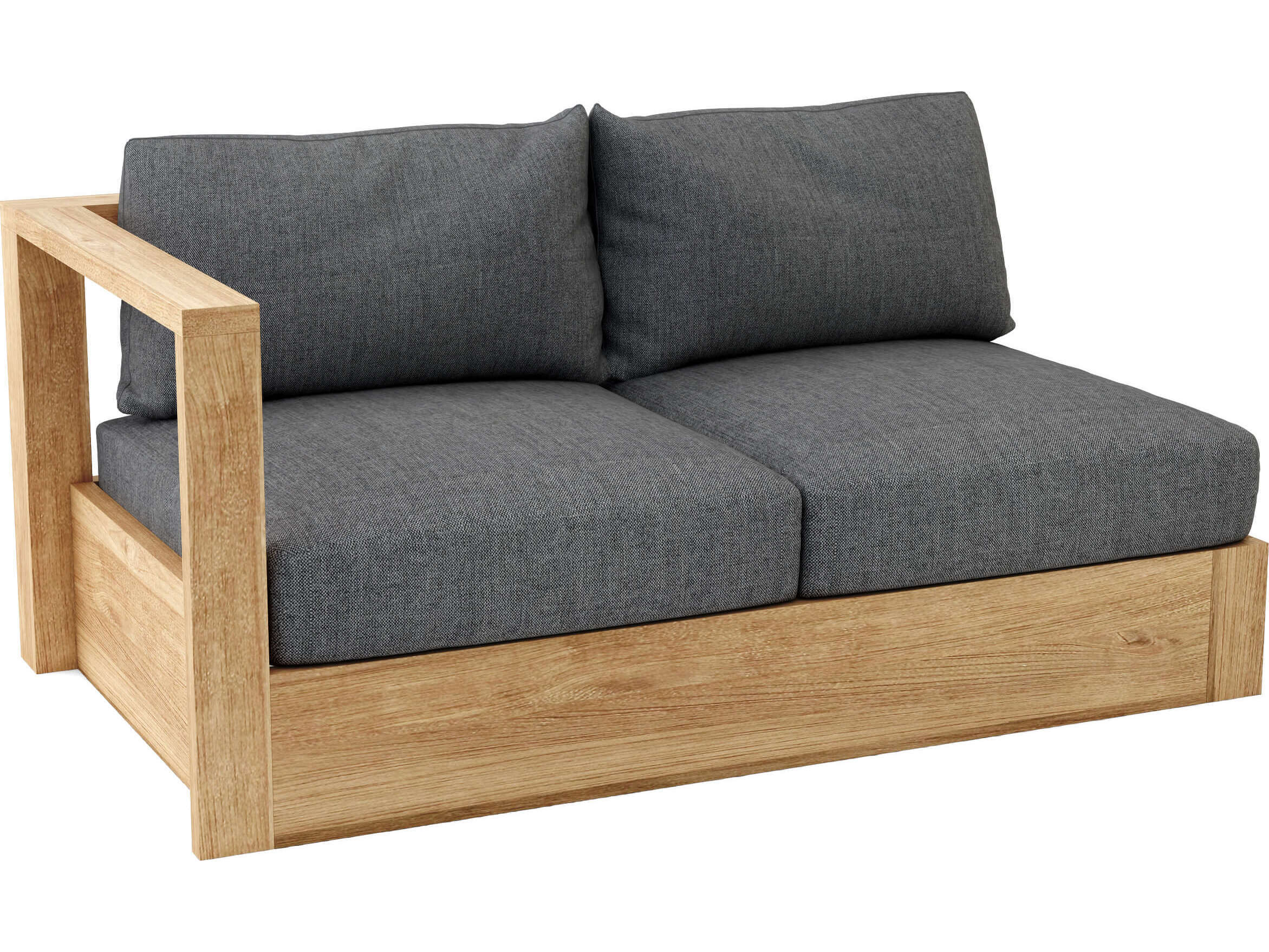 Anderson Teak Copacabana Deep Seating Modular Right Patio Loveseat