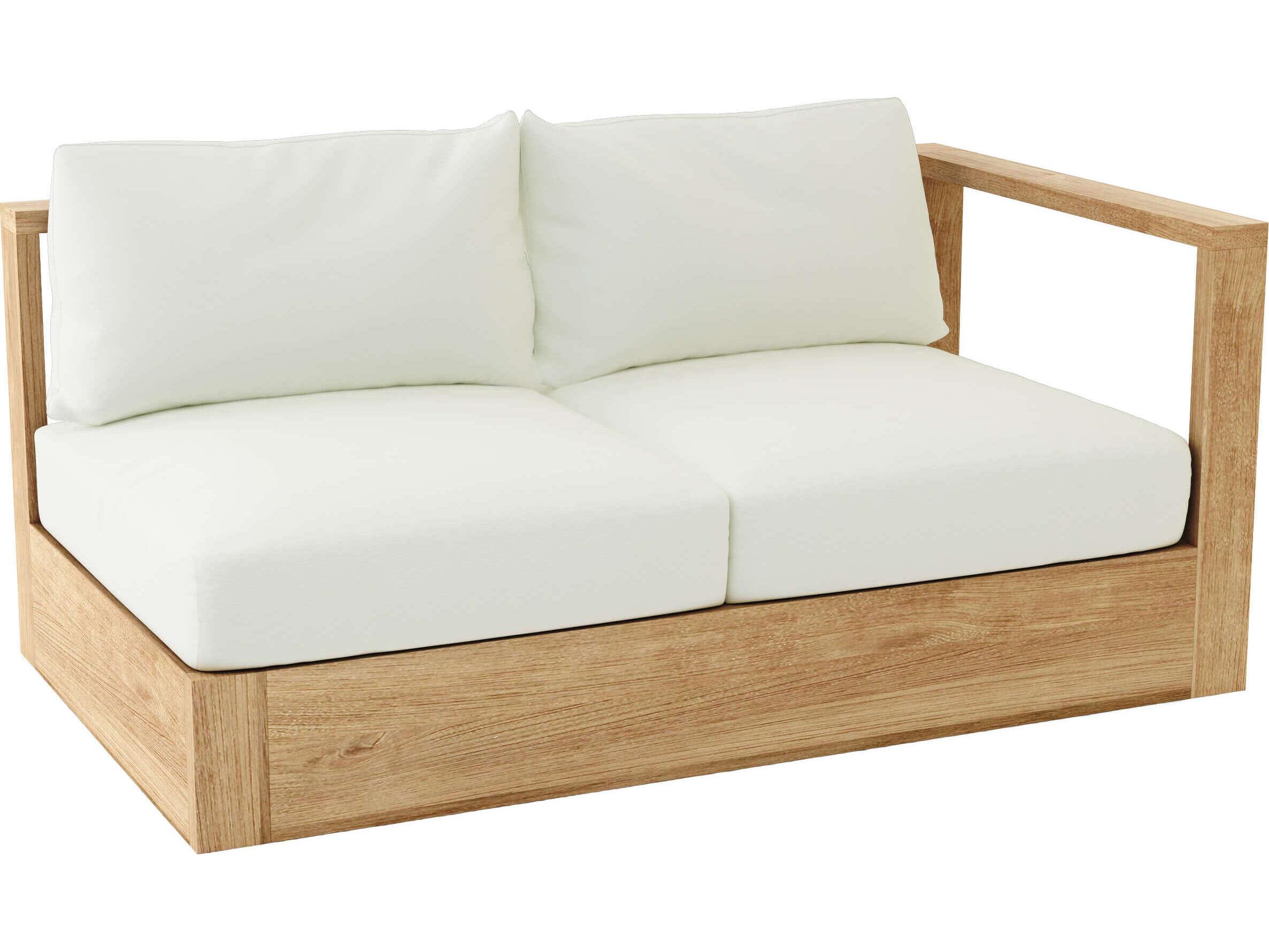 Anderson Teak Copacabana Deep Seating Modular Left Outdoor Loveseat