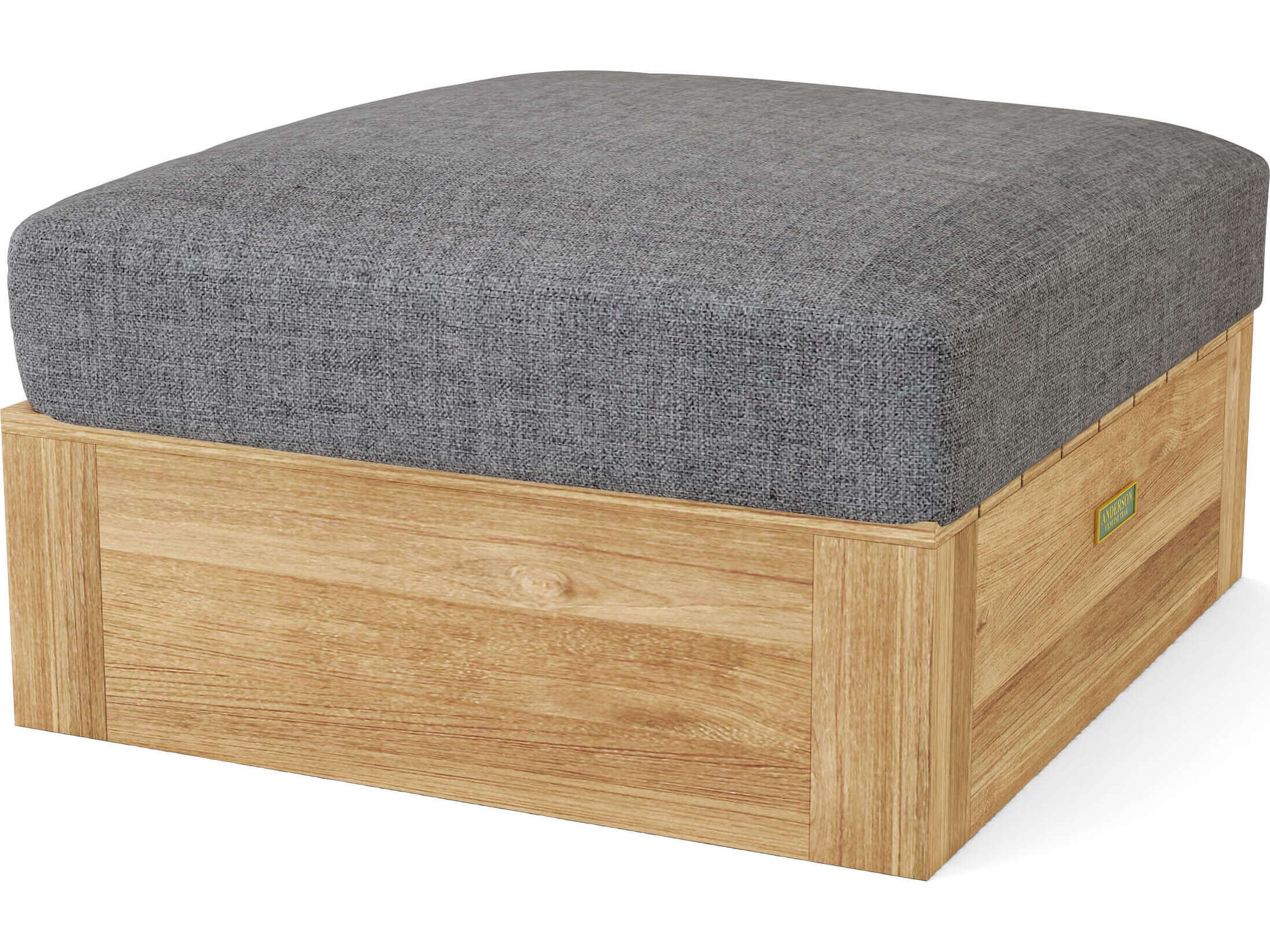 Anderson Teak Copacabana Outdoor Patio Ottoman