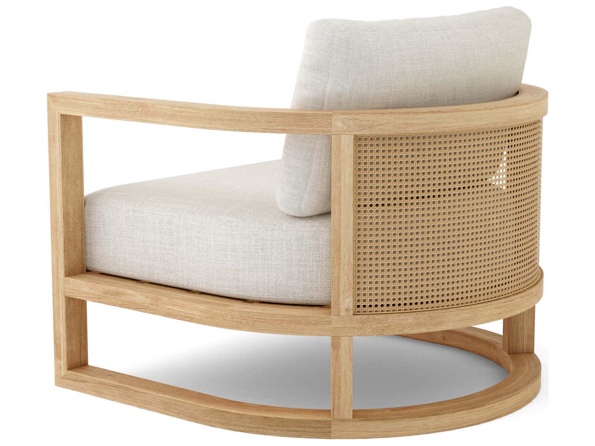 Anderson Teak Junus Natural Outdoor Patio Lounge Chair