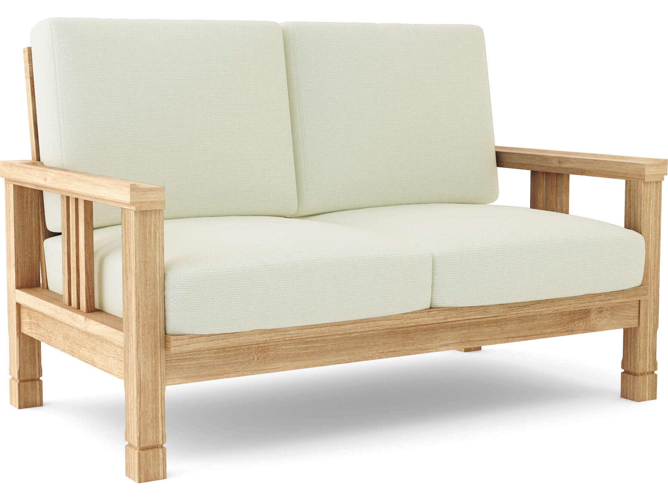 Anderson Teak South Bay Deep Seating Outdoor Patio Loveseat