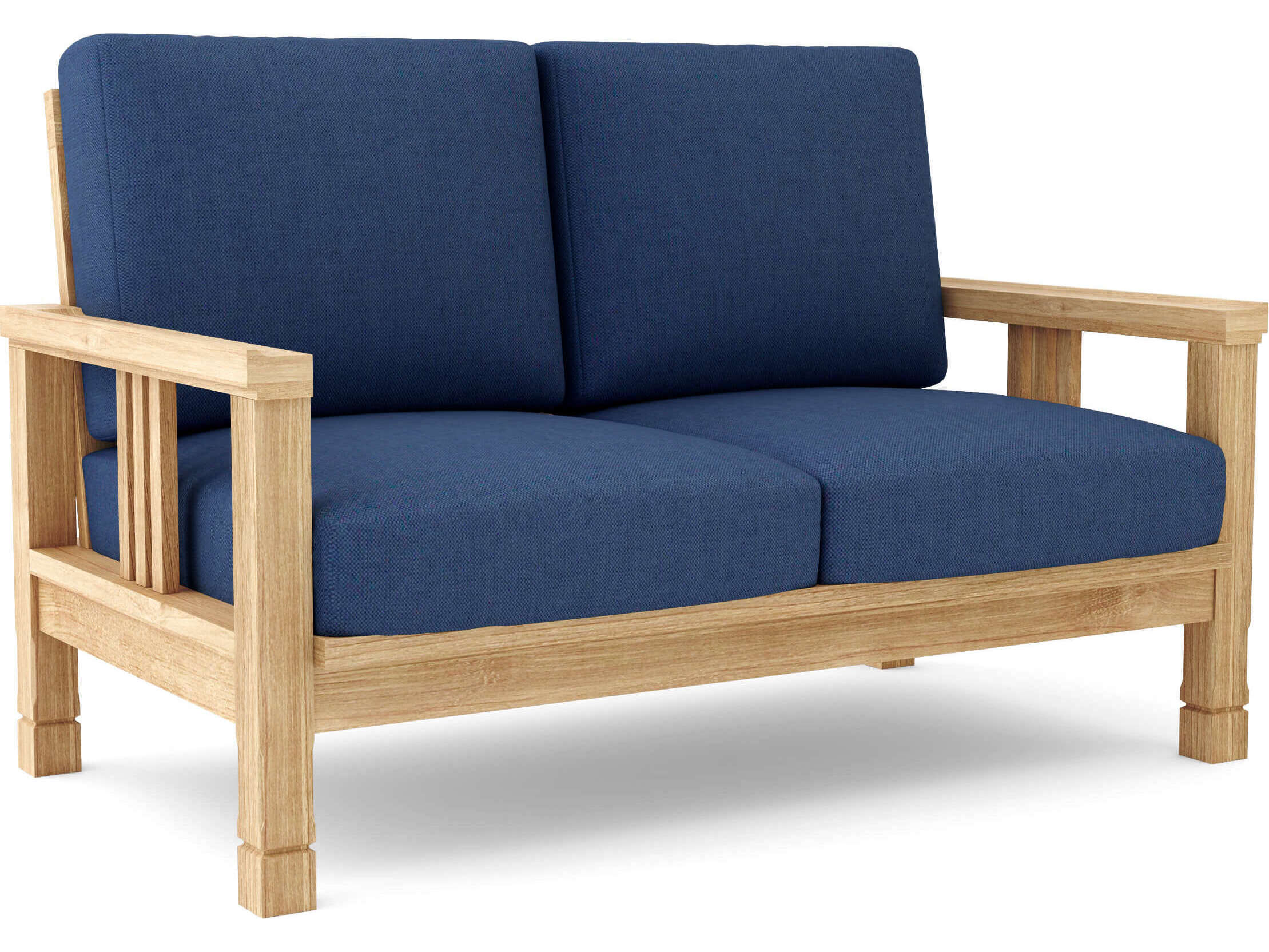 Anderson Teak South Bay Deep Seating Outdoor Patio Loveseat