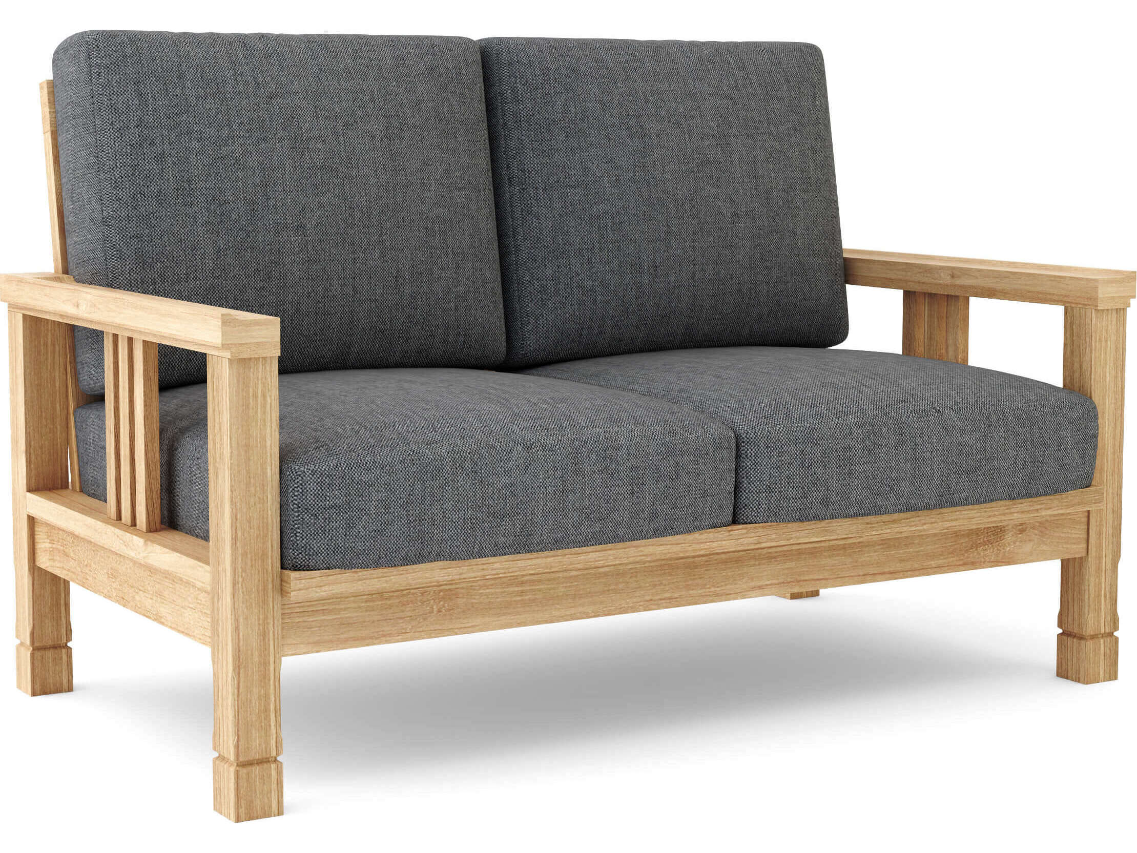 Anderson Teak South Bay Deep Seating Outdoor Patio Loveseat