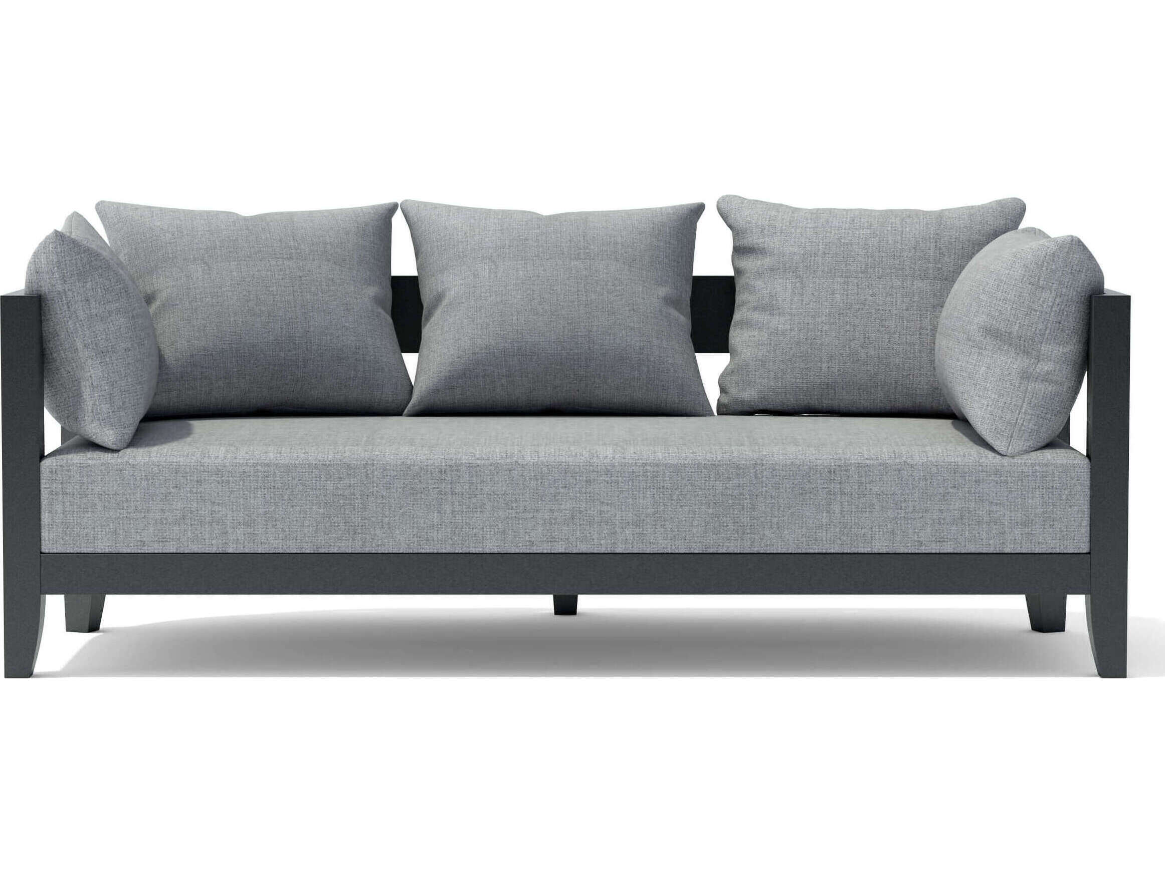 Anderson Teak Coronado Aluminum Deep Seating Outdoor Sofa