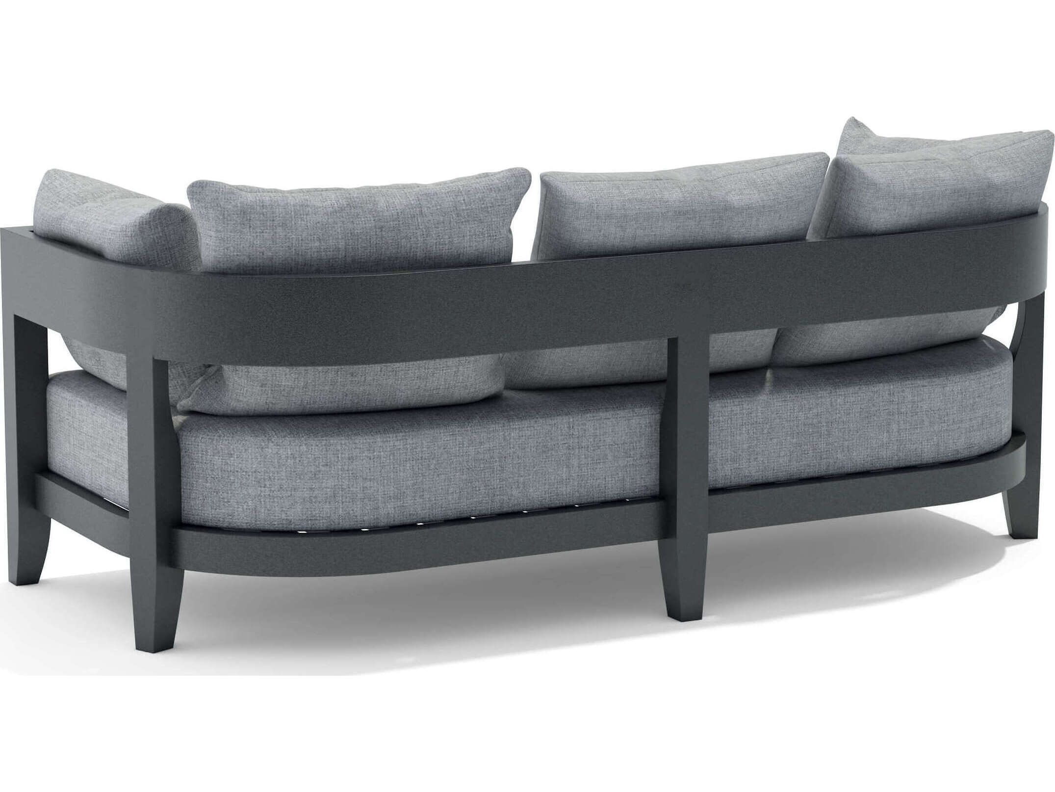 Anderson Teak Coronado Aluminum Deep Seating Outdoor Sofa