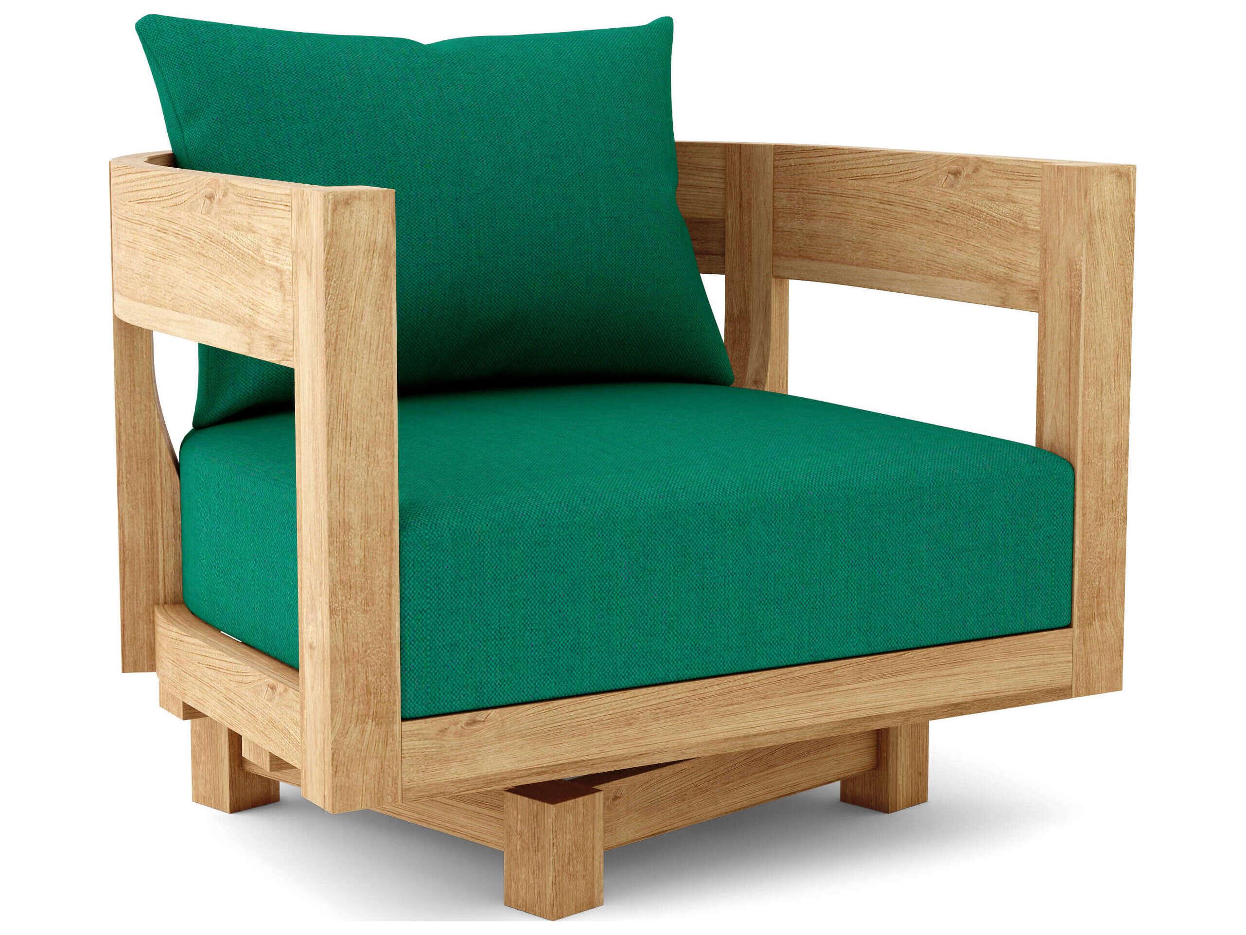 Anderson Teak Coronado Deep Seating Swivel Outdoor Lounge Chair