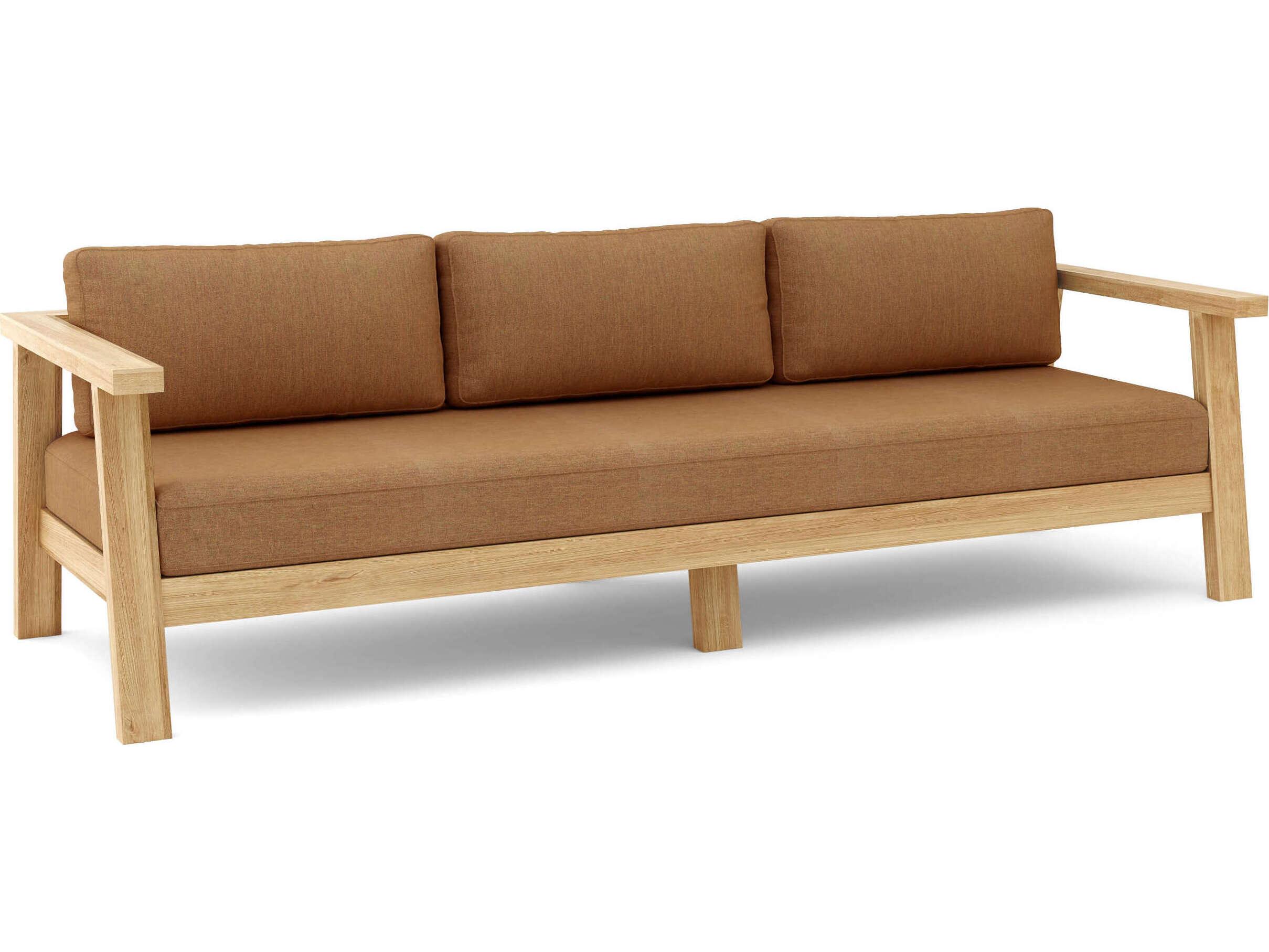 Anderson Teak Palermo Deep Seating Teak Outdoor Patio Sofa