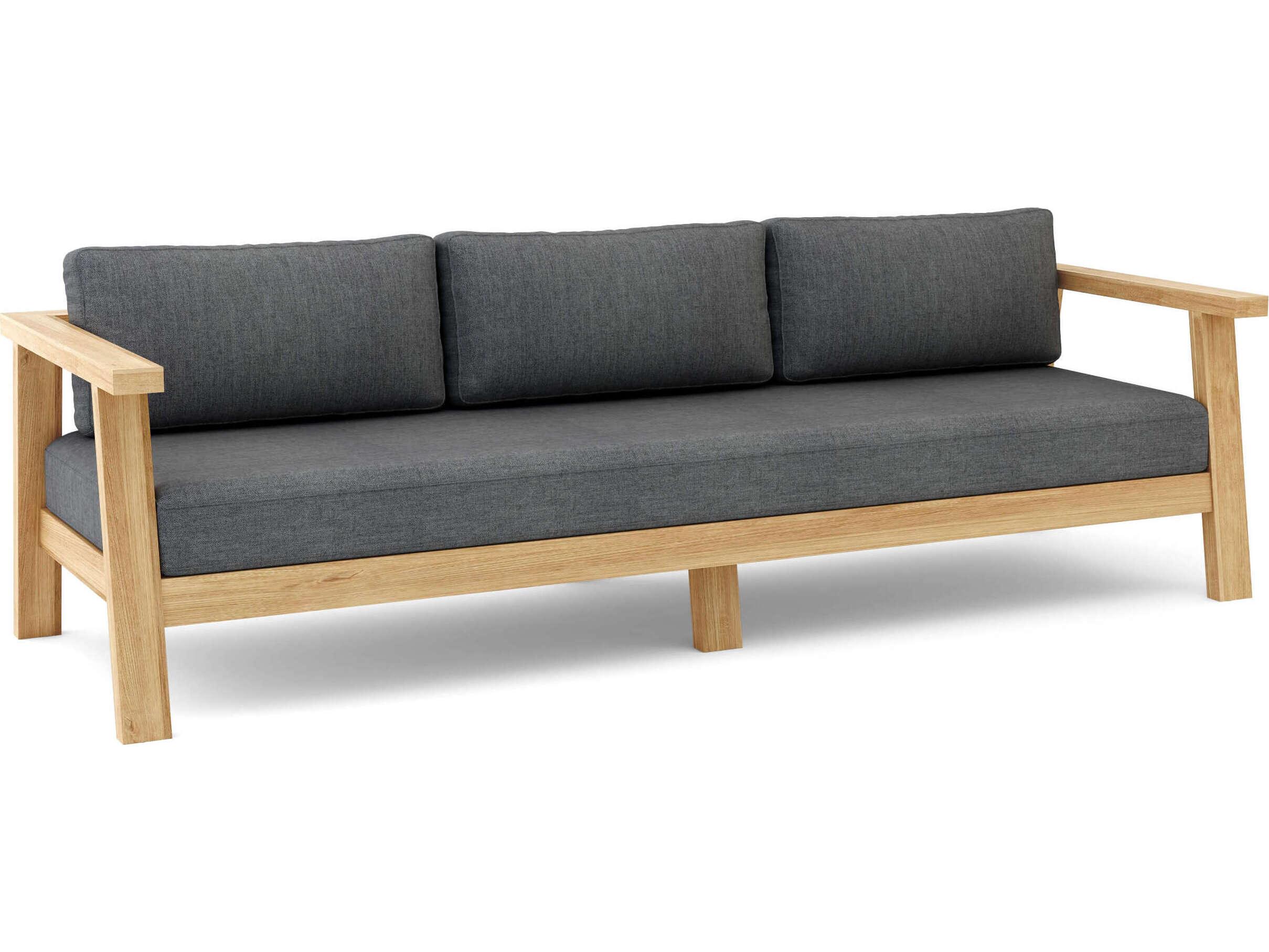 Anderson Teak Palermo Deep Seating Teak Outdoor Patio Sofa