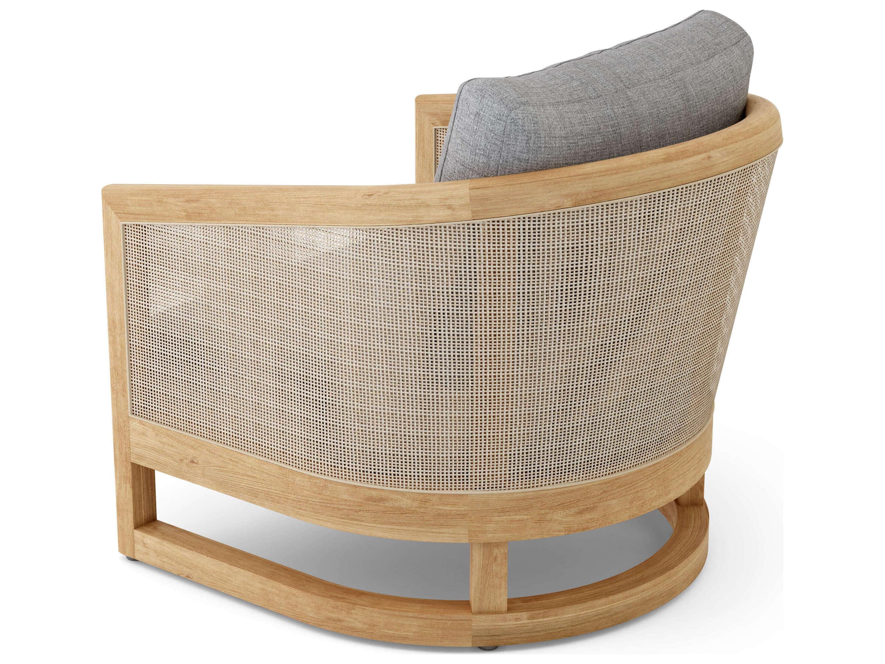 Anderson Teak Catania Natural Deep Seating Outdoor Lounge Chair