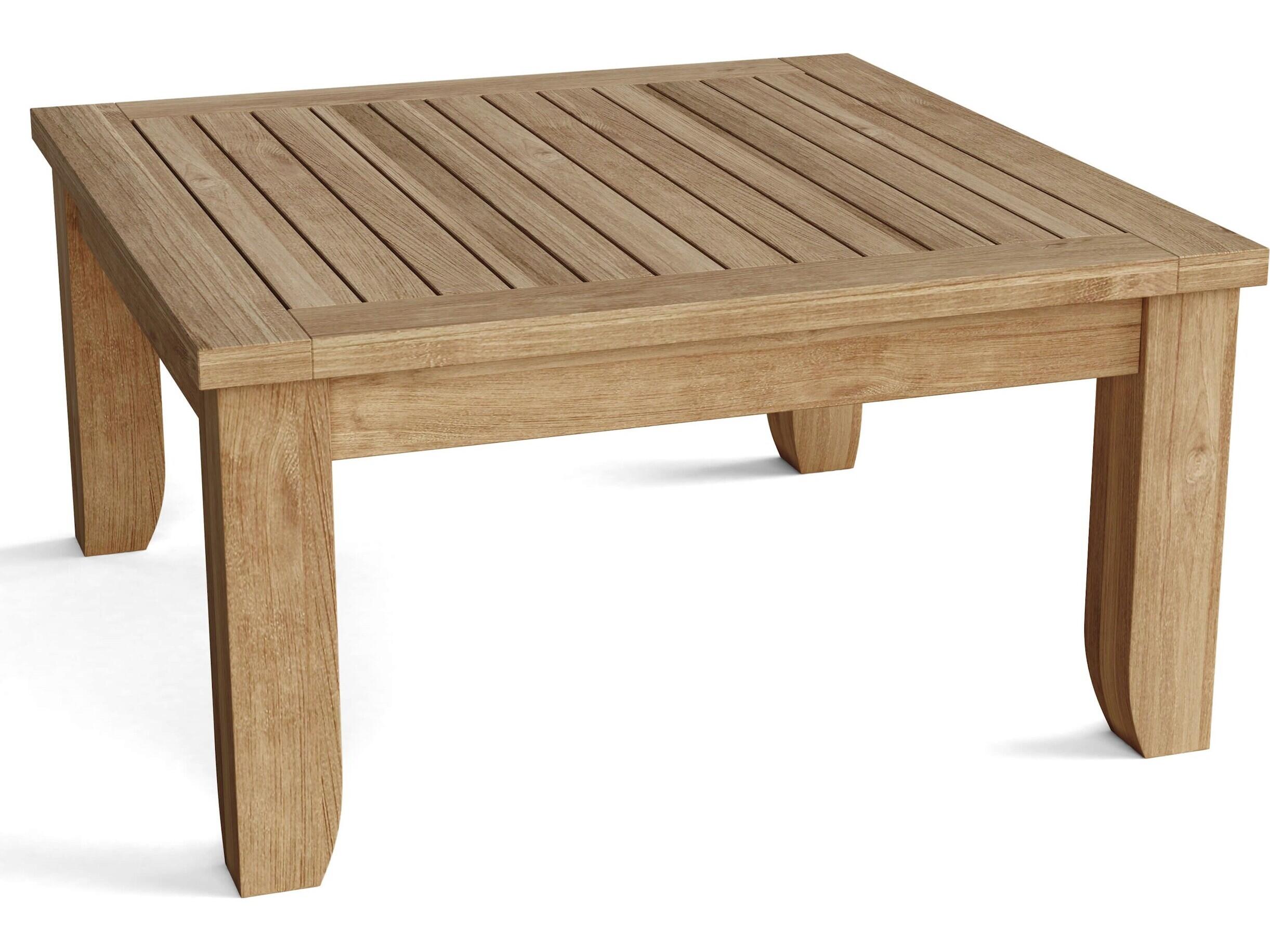 Anderson Teak Luxe Square Outdoor Coffee Table