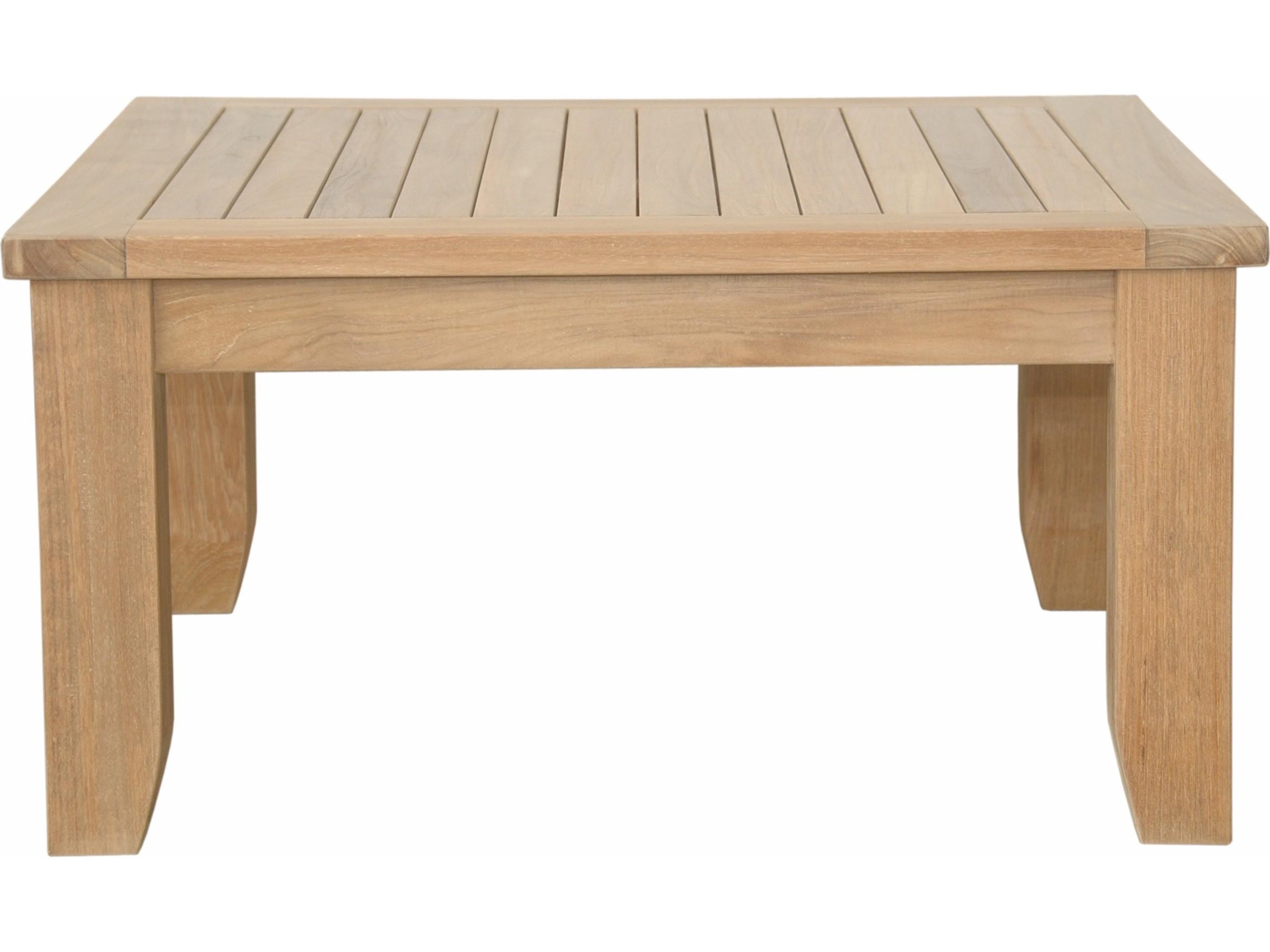 Anderson Teak Luxe Square Outdoor Coffee Table
