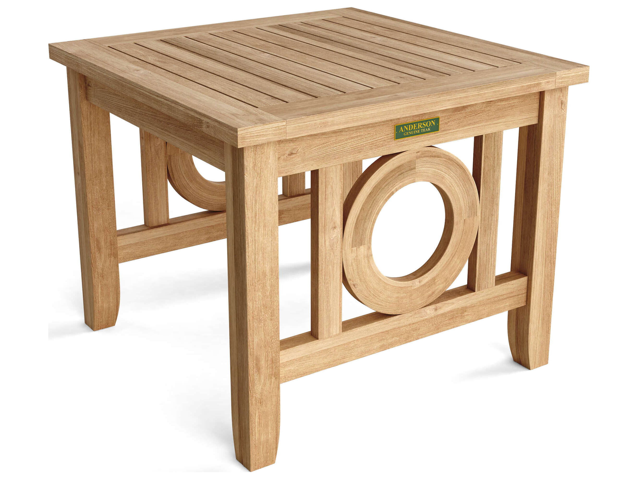 Anderson Teak Natsepa Square Patio Side Table