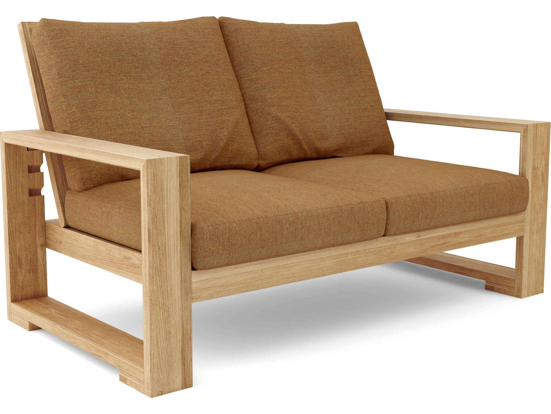 Anderson Teak Capistrano Deep Seating Outdoor Loveseat