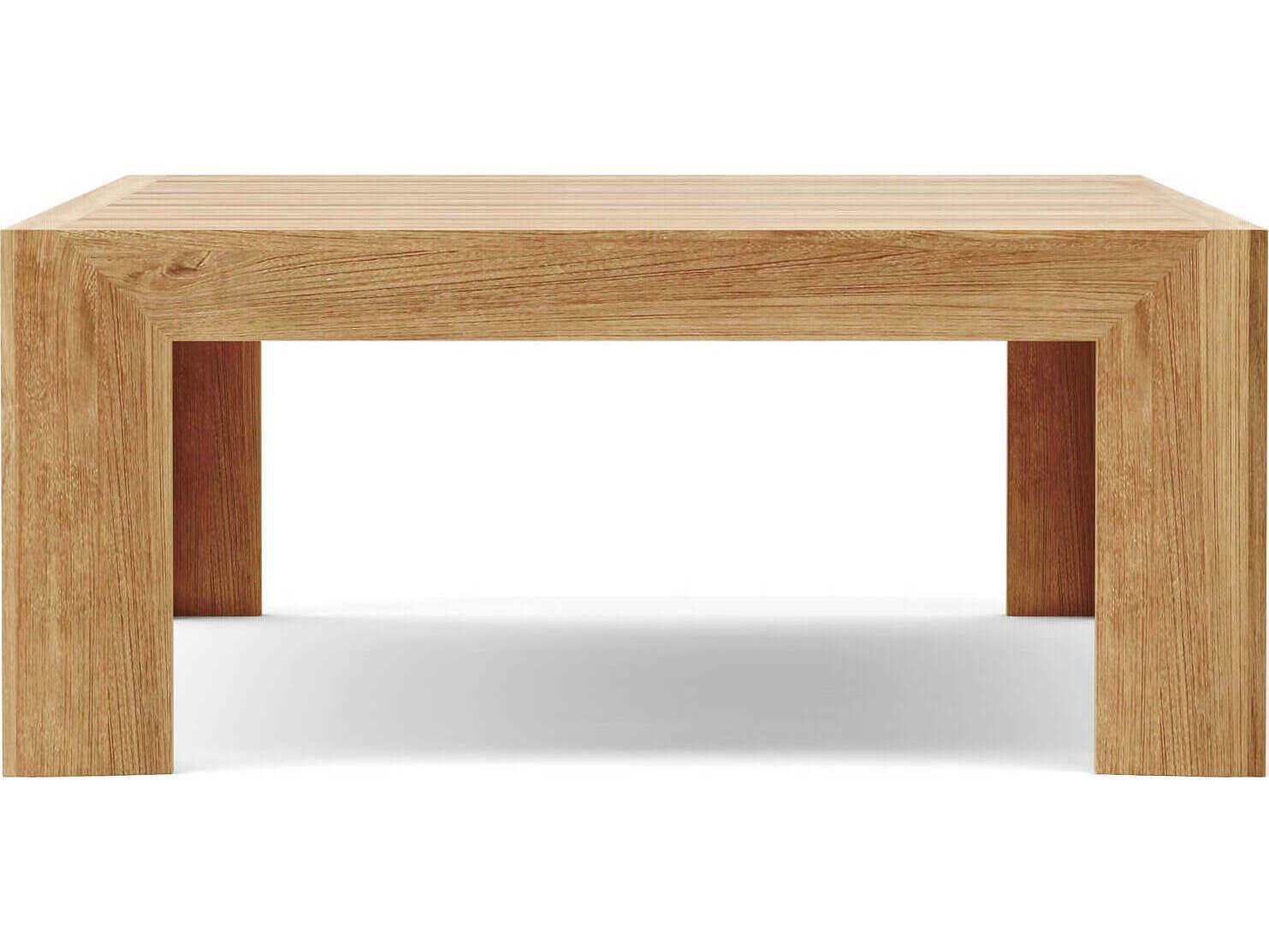 Anderson Teak Smyrna Natural Rectangular Patio Coffee Table