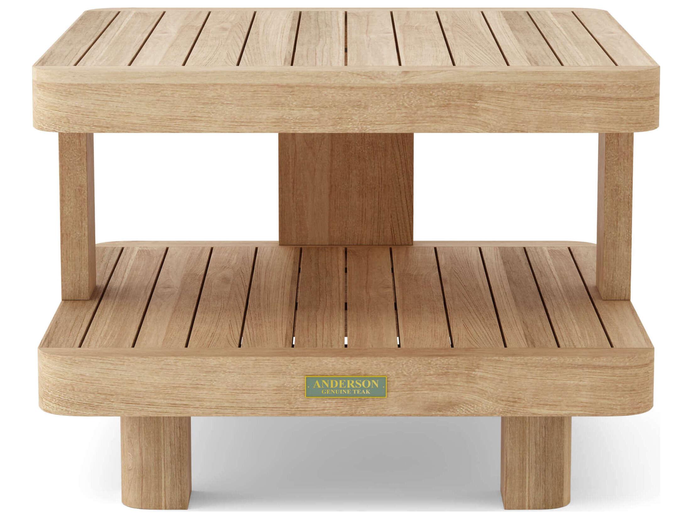 Anderson Teak Granada Square Side Table