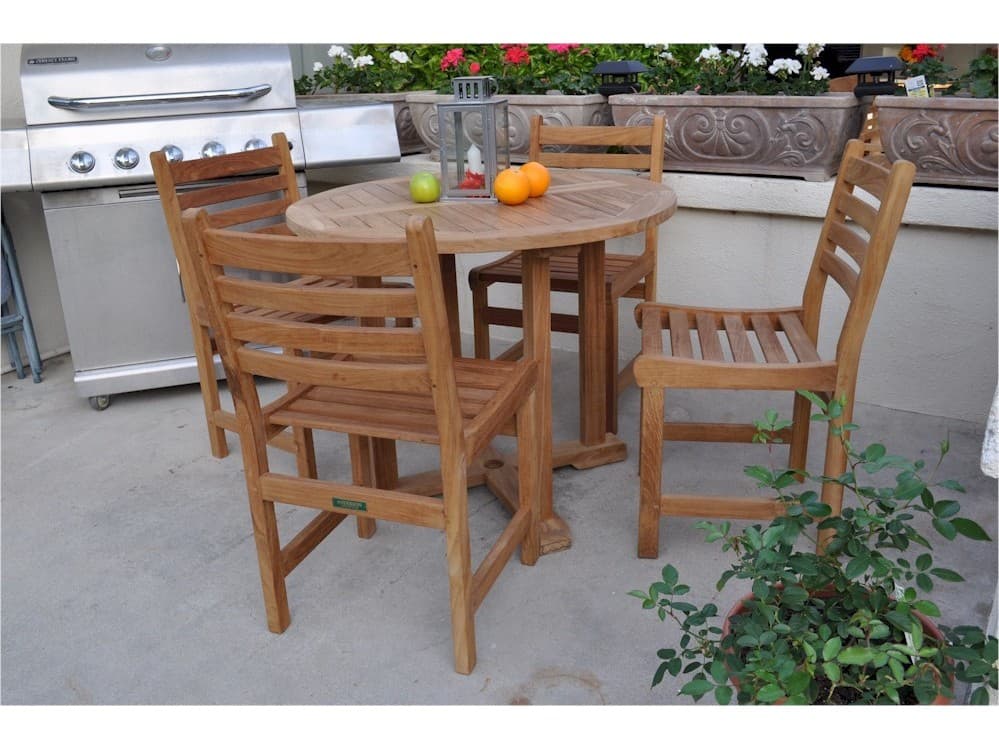 Anderson Teak Montage Natural Patio Dining Set