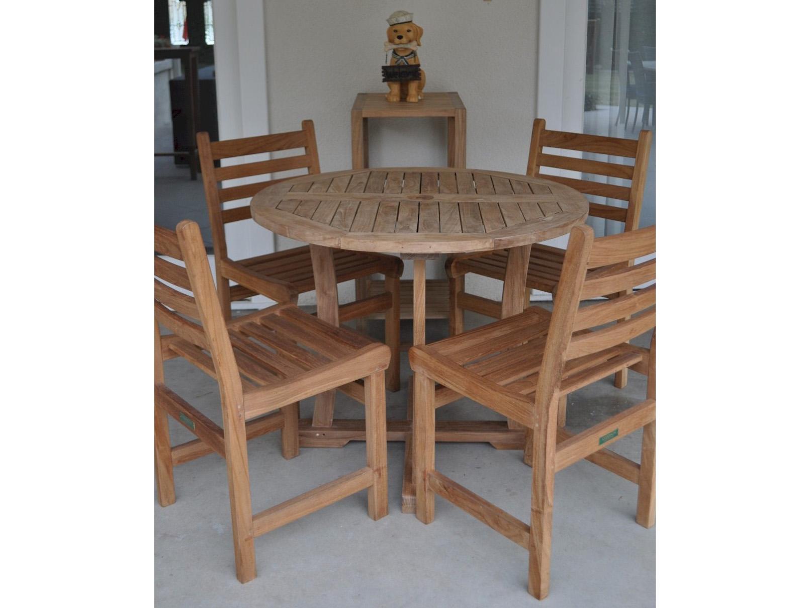Anderson Teak Descanso Windham 5-Piece Outdoor Dining Set