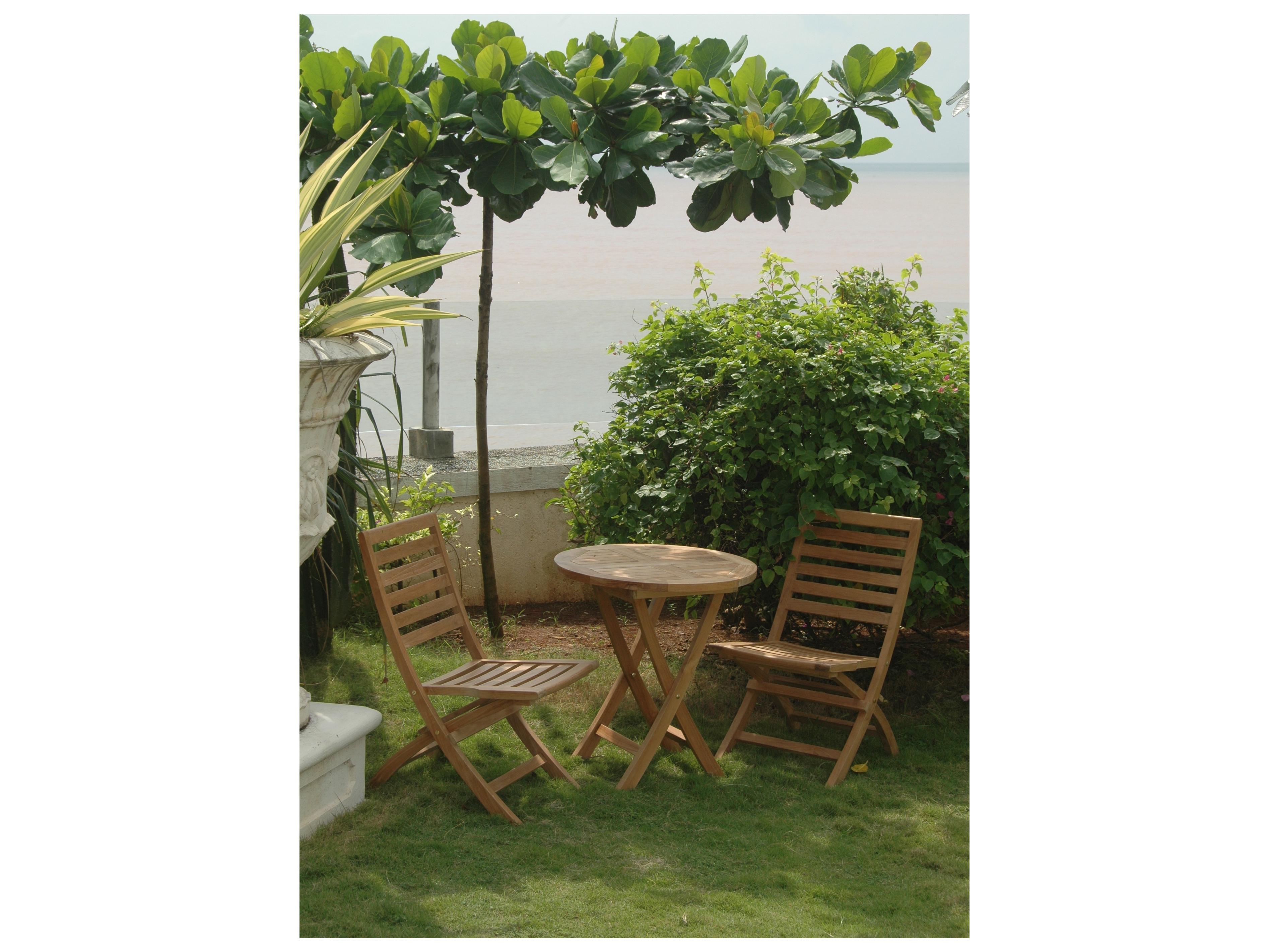 Anderson Teak Bahama Andrew 3-Piece Bistro Set