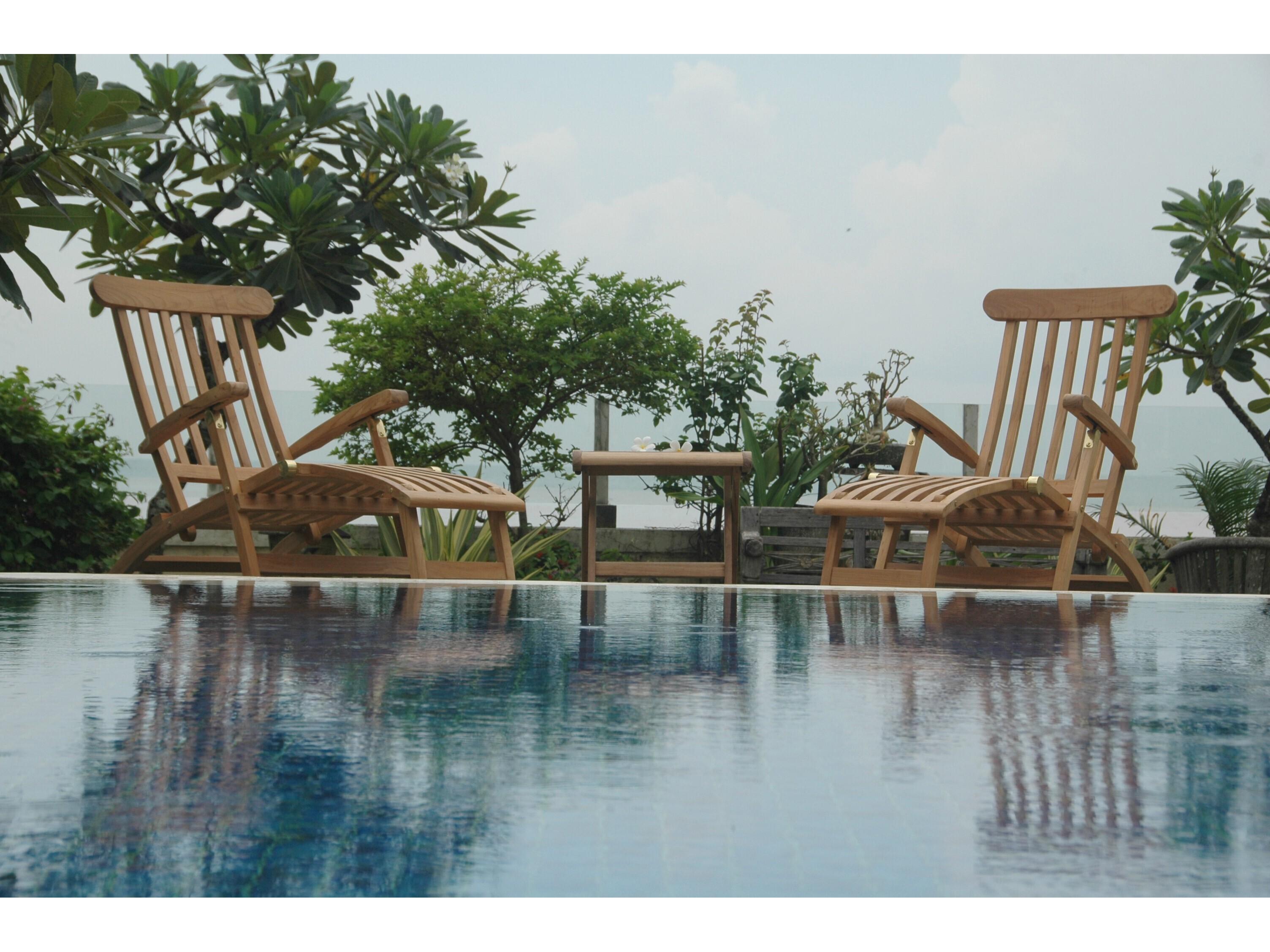 Anderson Teak Royal Steamer Katana 3-Piece Set