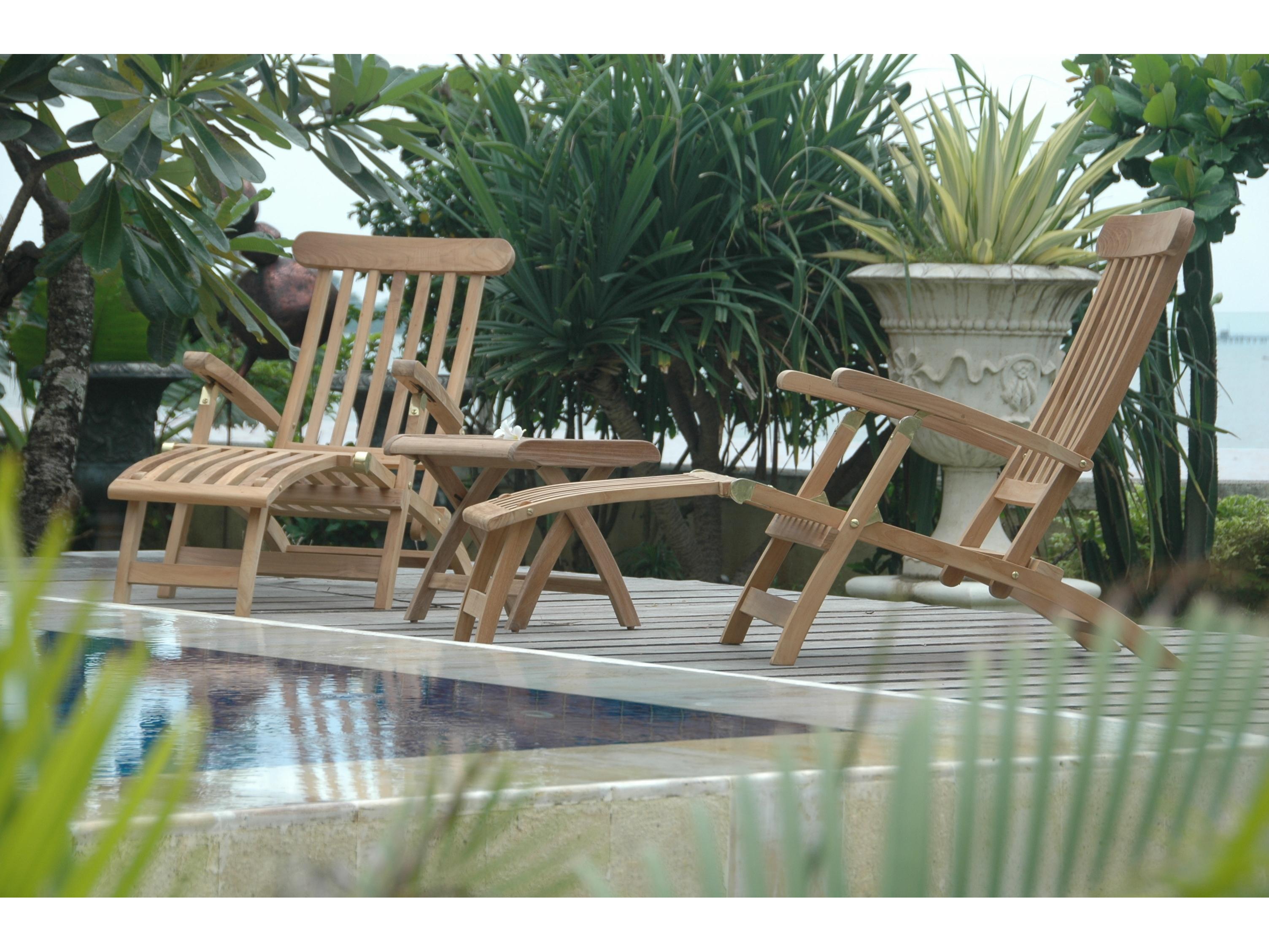 Anderson Teak Royal Steamer Katana 3-Piece Set