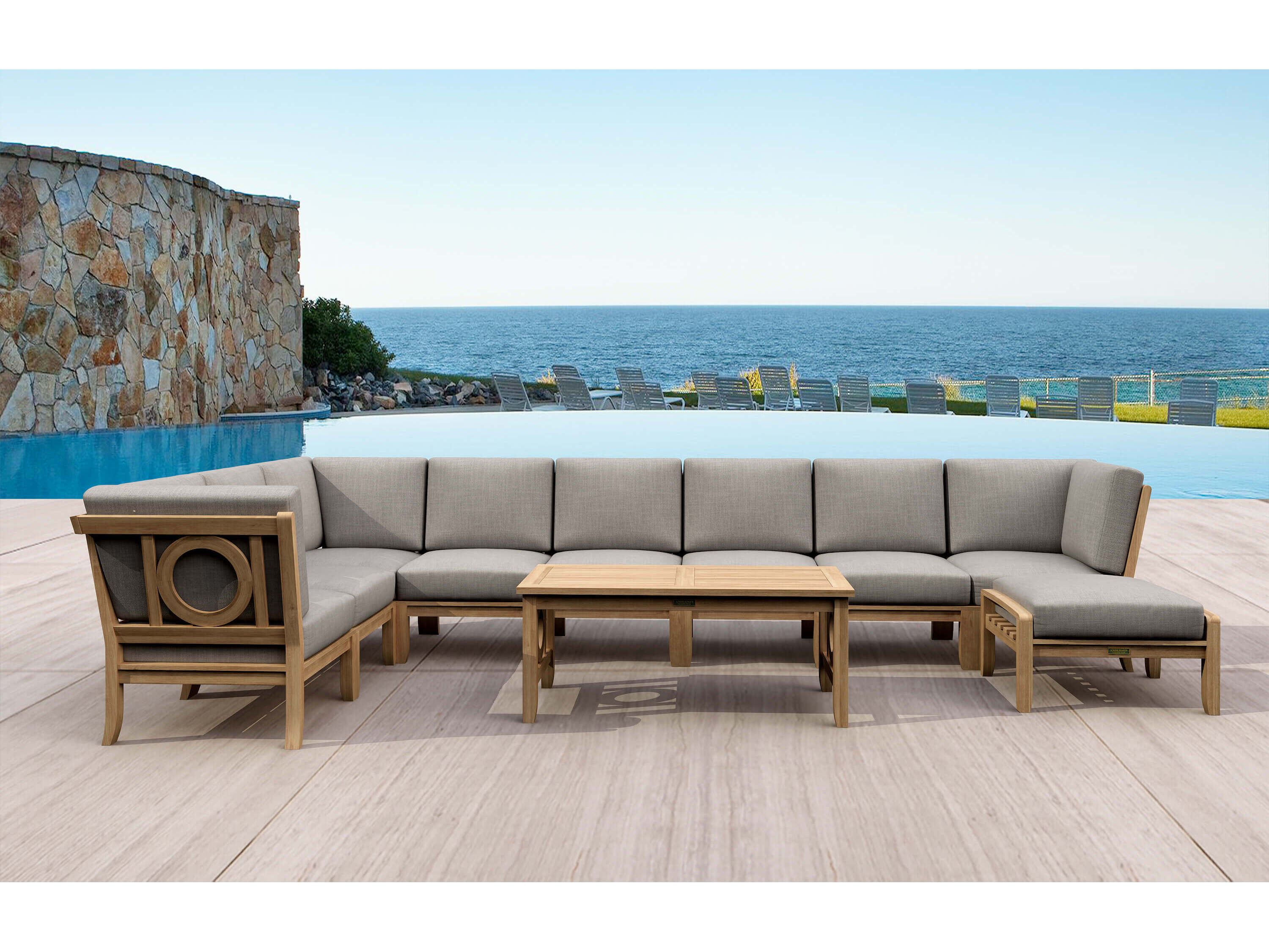 Anderson Teak Natsepa 10-Piece Modular Set