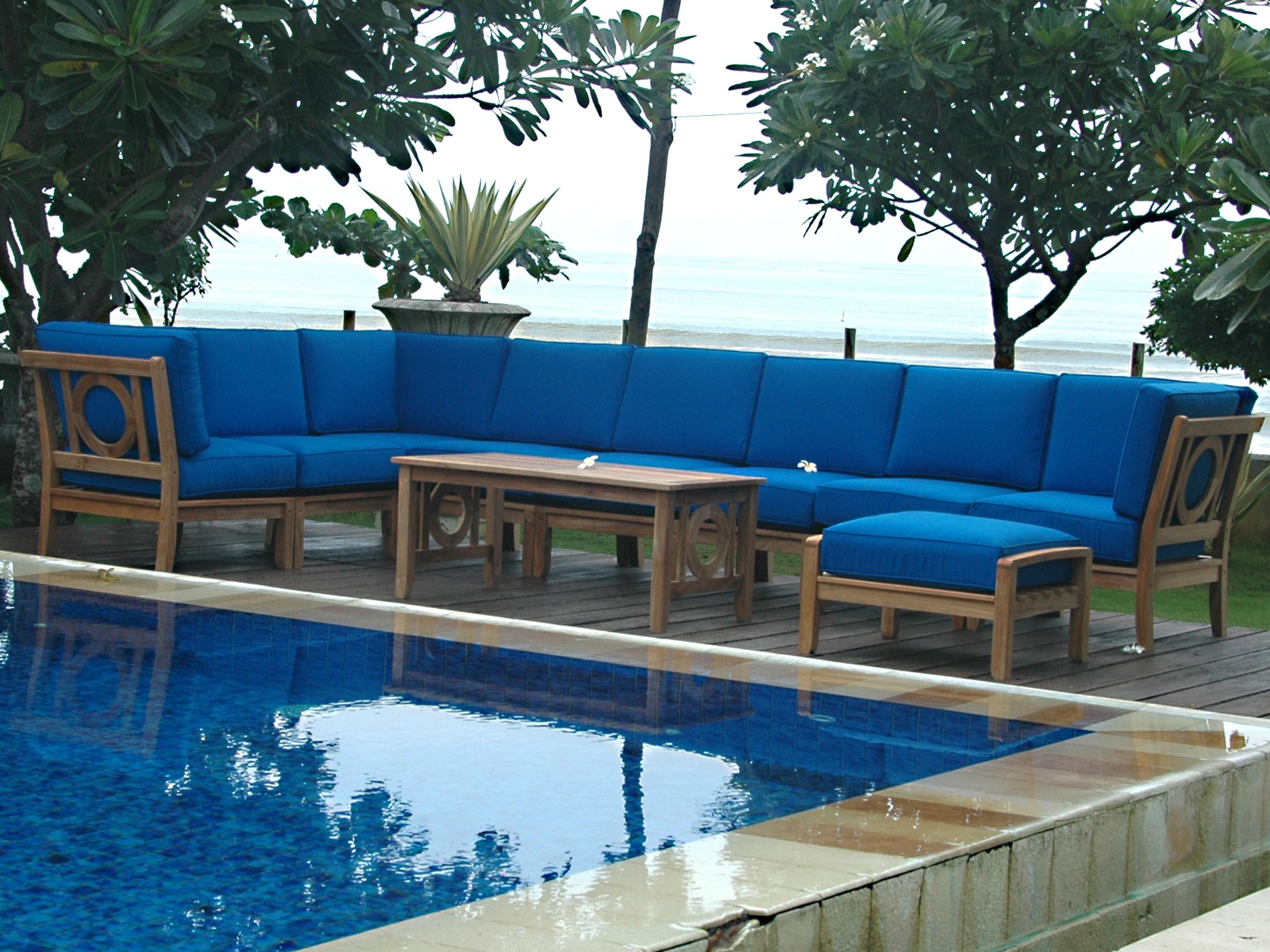 Anderson Teak Natsepa 10-Piece Modular Set