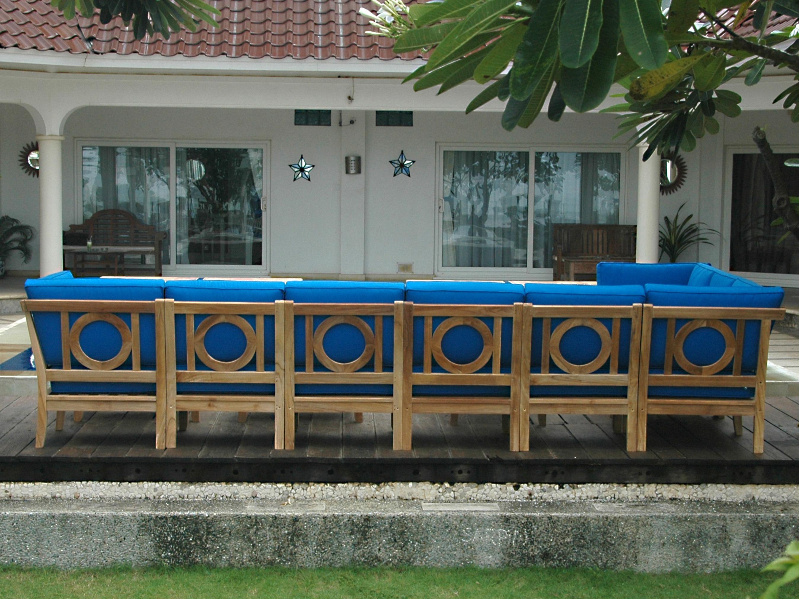 Anderson Teak Natsepa 11-Piece Modular Set