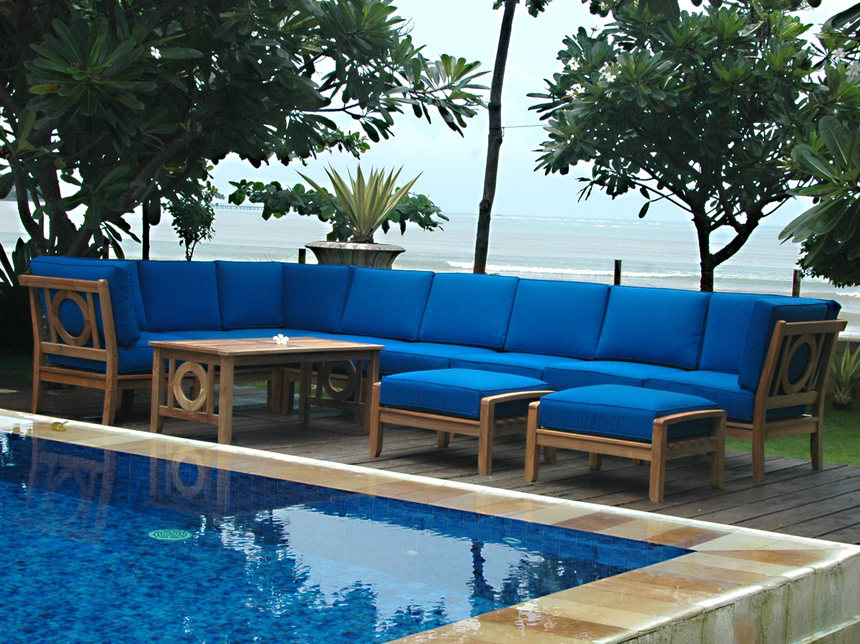 Anderson Teak Natsepa 11-Piece Modular Set