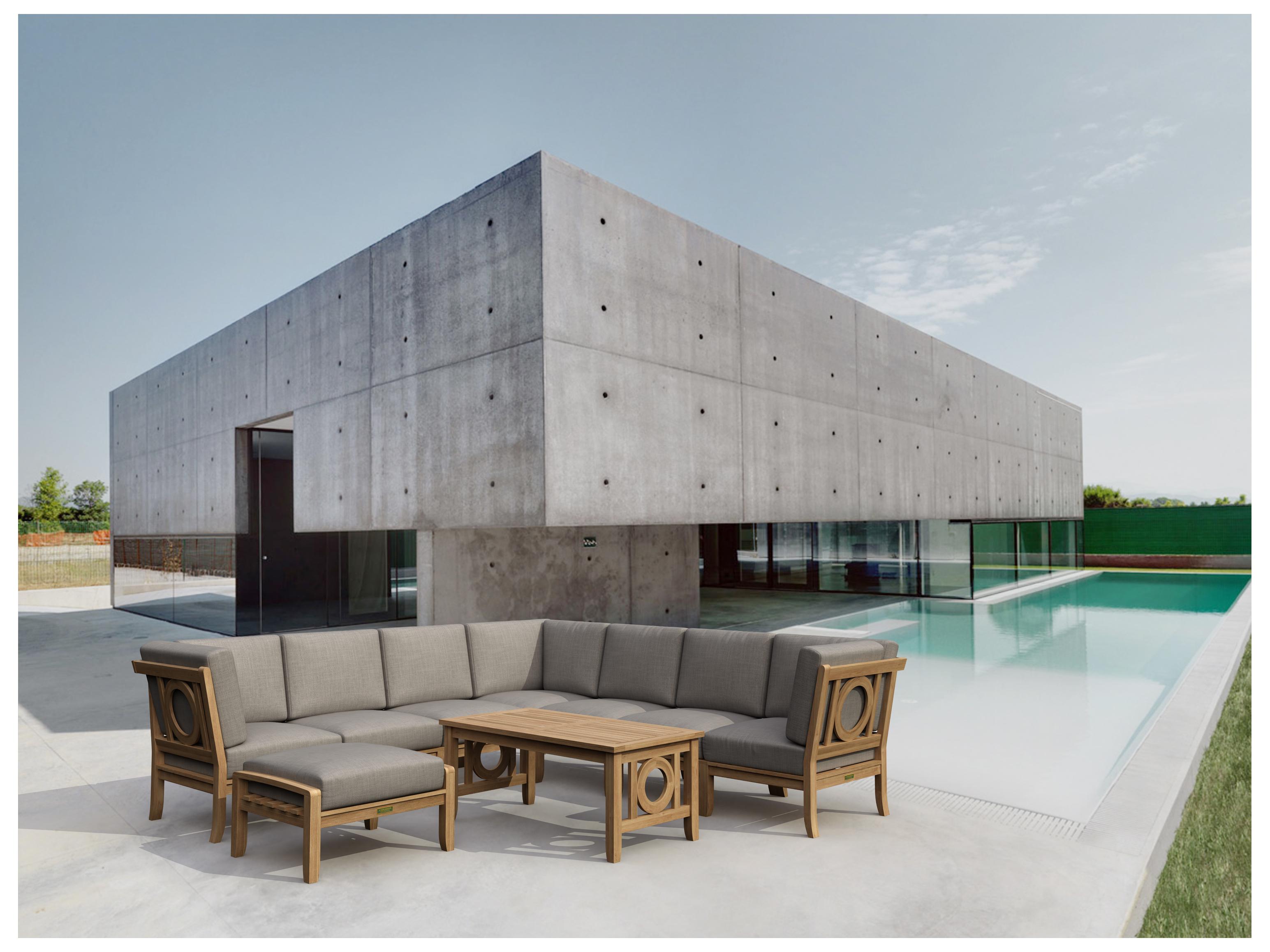 Anderson Teak Natsepa 9-Piece Modular Set A