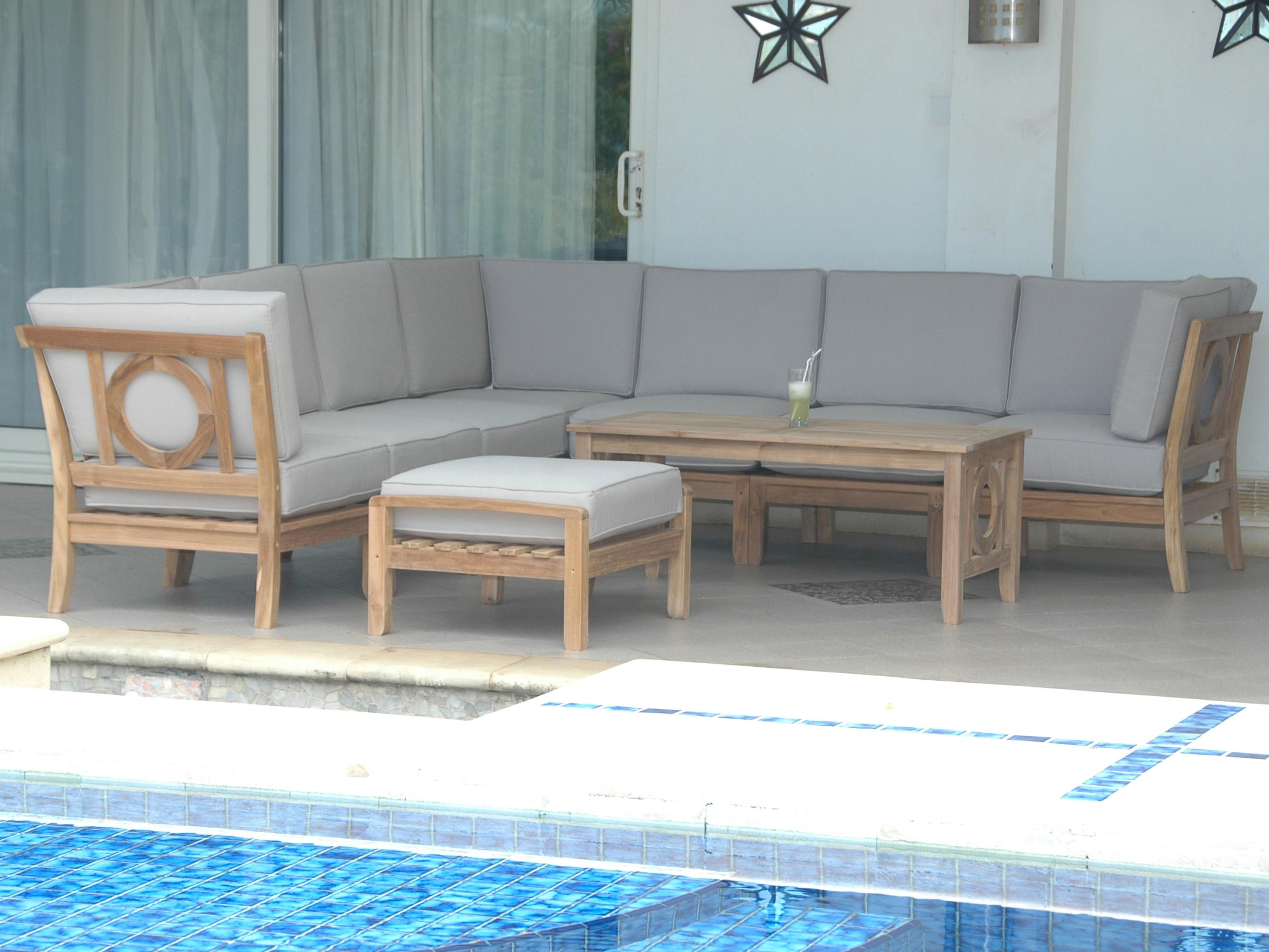 Anderson Teak Natsepa 9-Piece Modular Set A