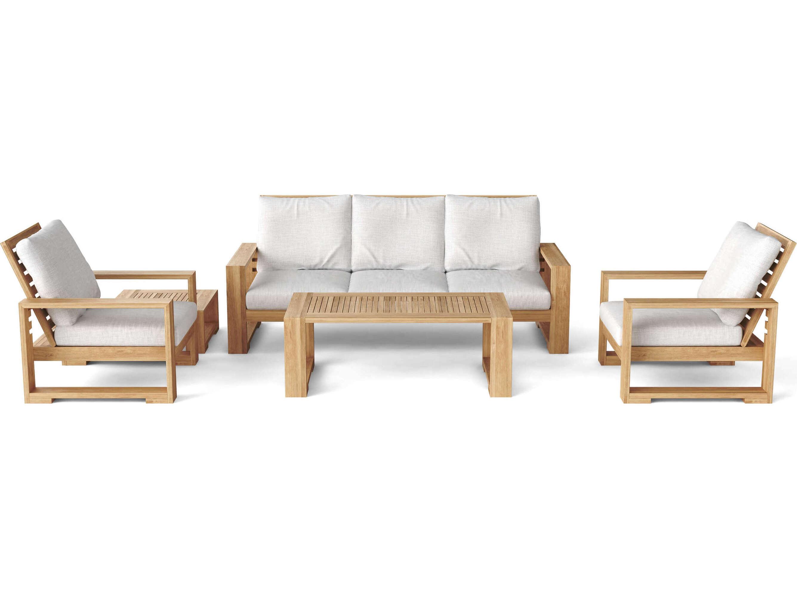 Anderson Teak Capistrano 5-Piece Deep Seating Sofa Collection