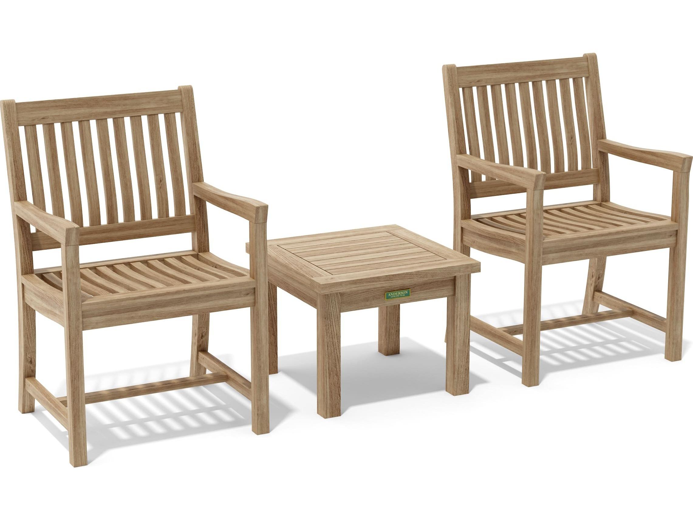 Anderson Teak Bahama Rialto 3-Piece Set