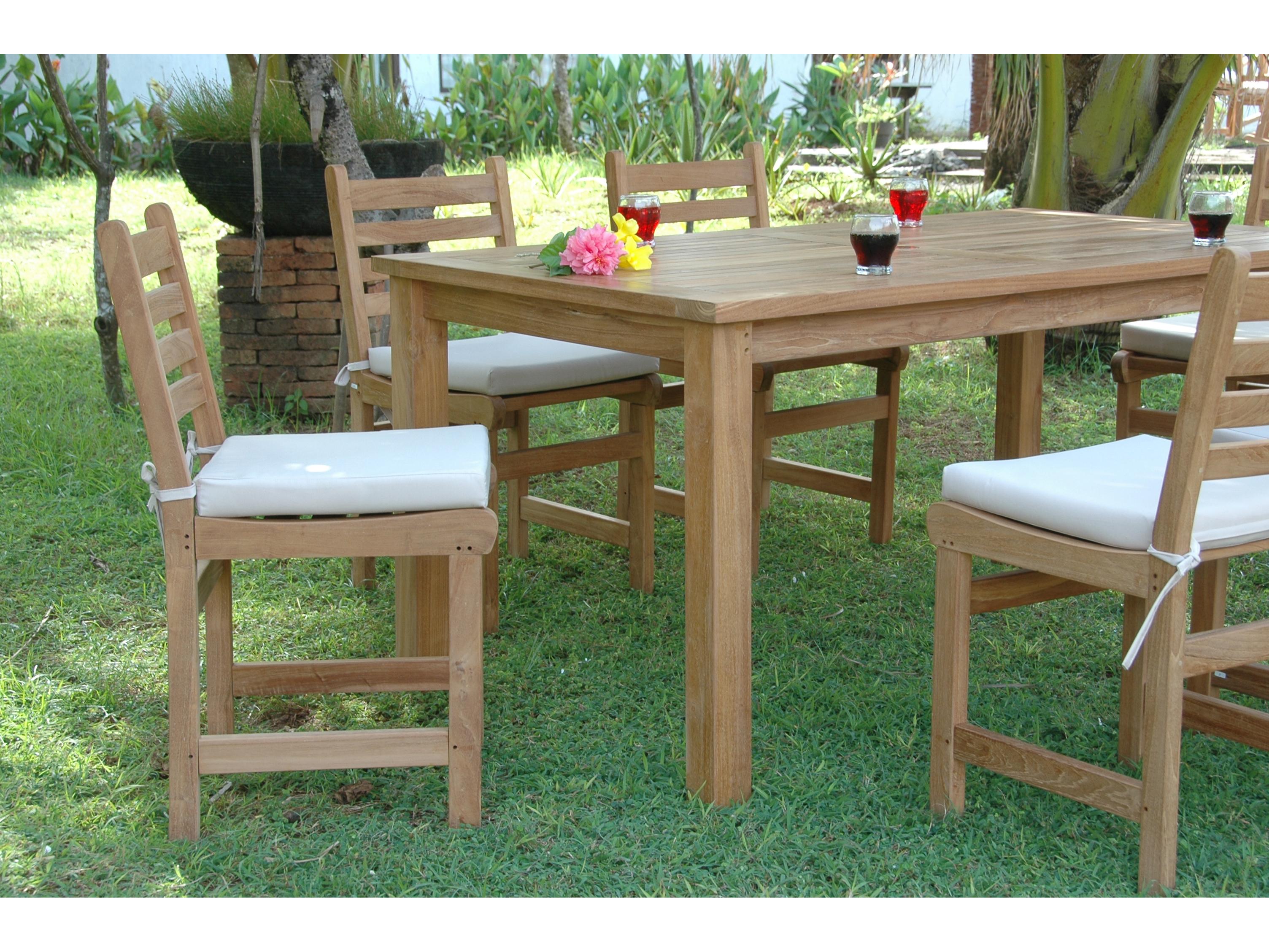 Anderson Teak Montage Windham 7-Piece Outdoor Patio Dining Set