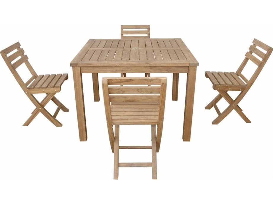 Anderson Teak Montage Alabama 5- Piece Patio Dining Set