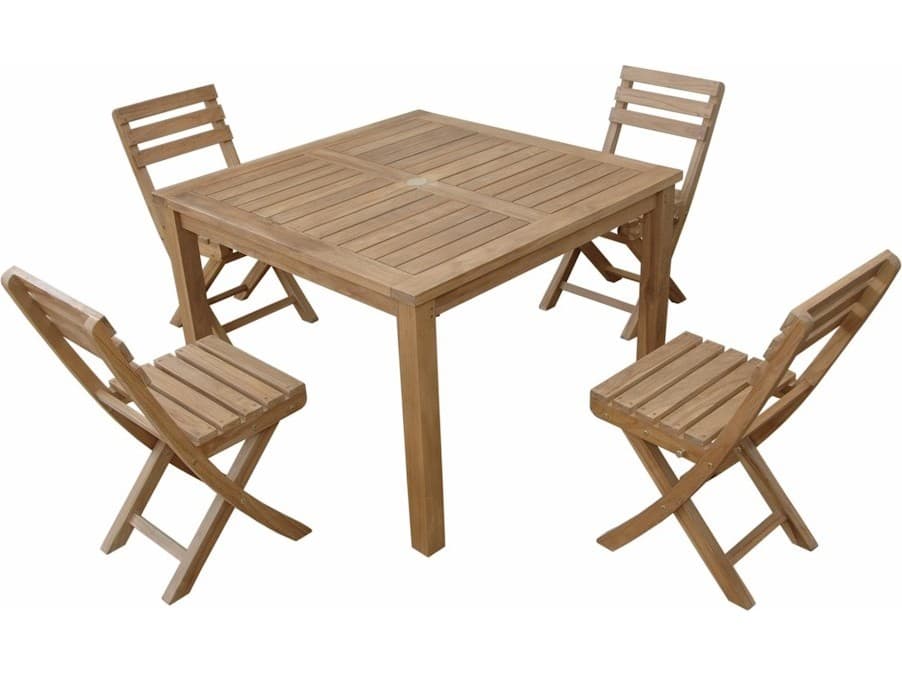 Anderson Teak Montage Alabama 5- Piece Patio Dining Set