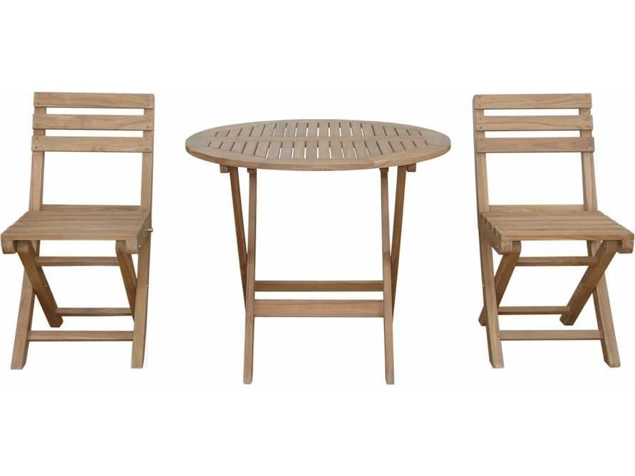 Anderson Teak Chester Alabama 3-Piece Bistro Set