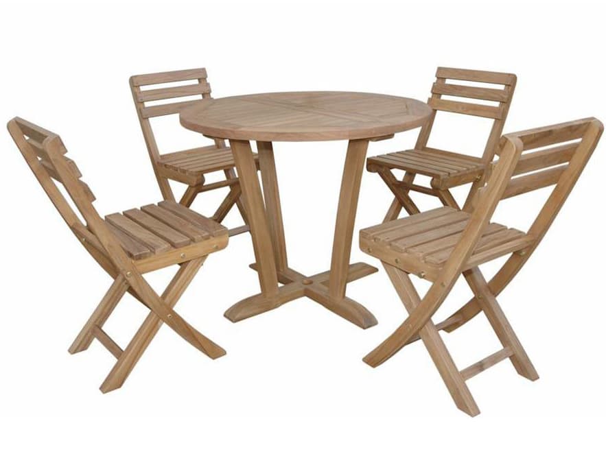 Anderson Teak Descanso Alabama 5-Piece Bistro Set