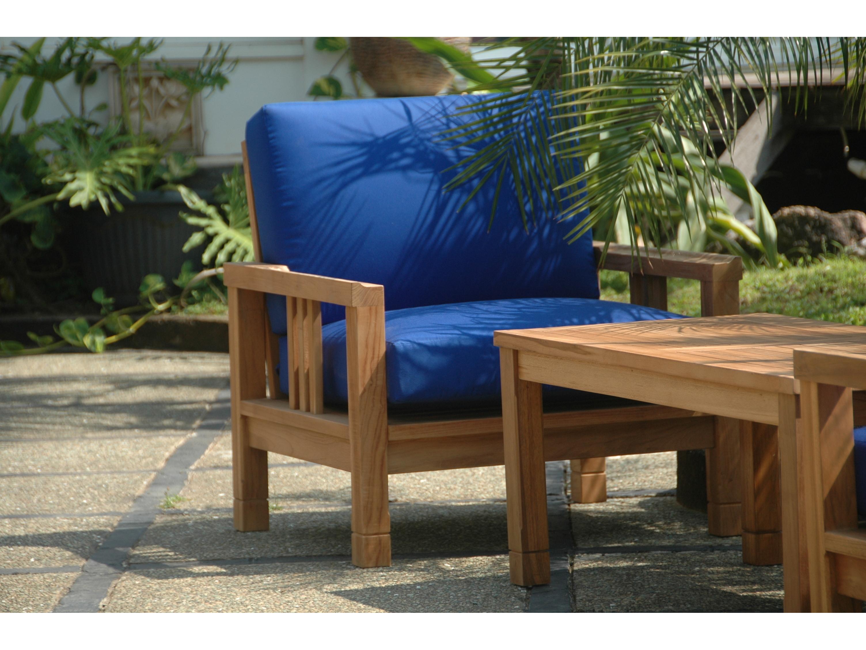 Anderson Teak South Bay Deep Seating 3-Piece Conversation Set B