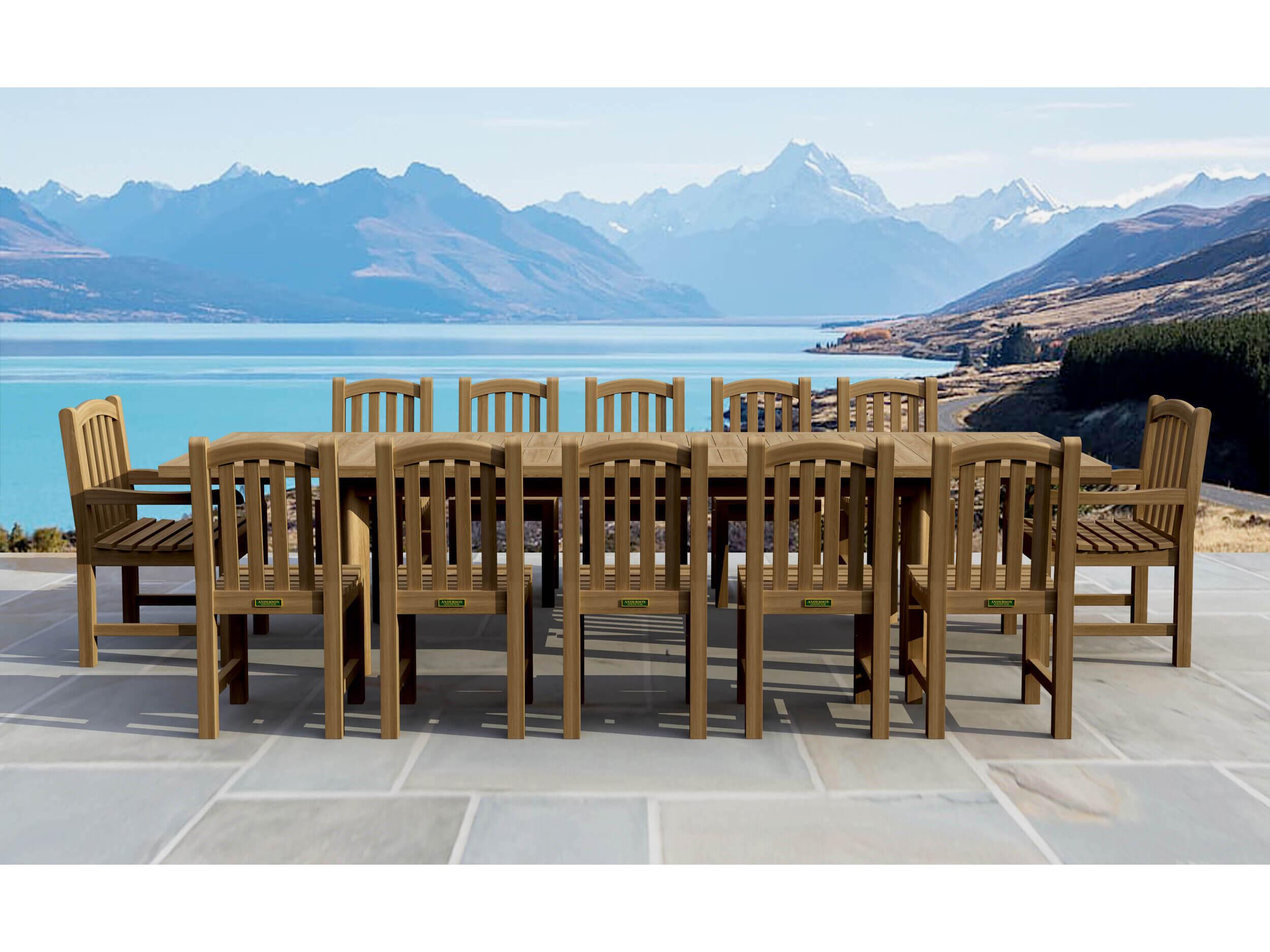 Anderson Teak Chelsea Dining Set