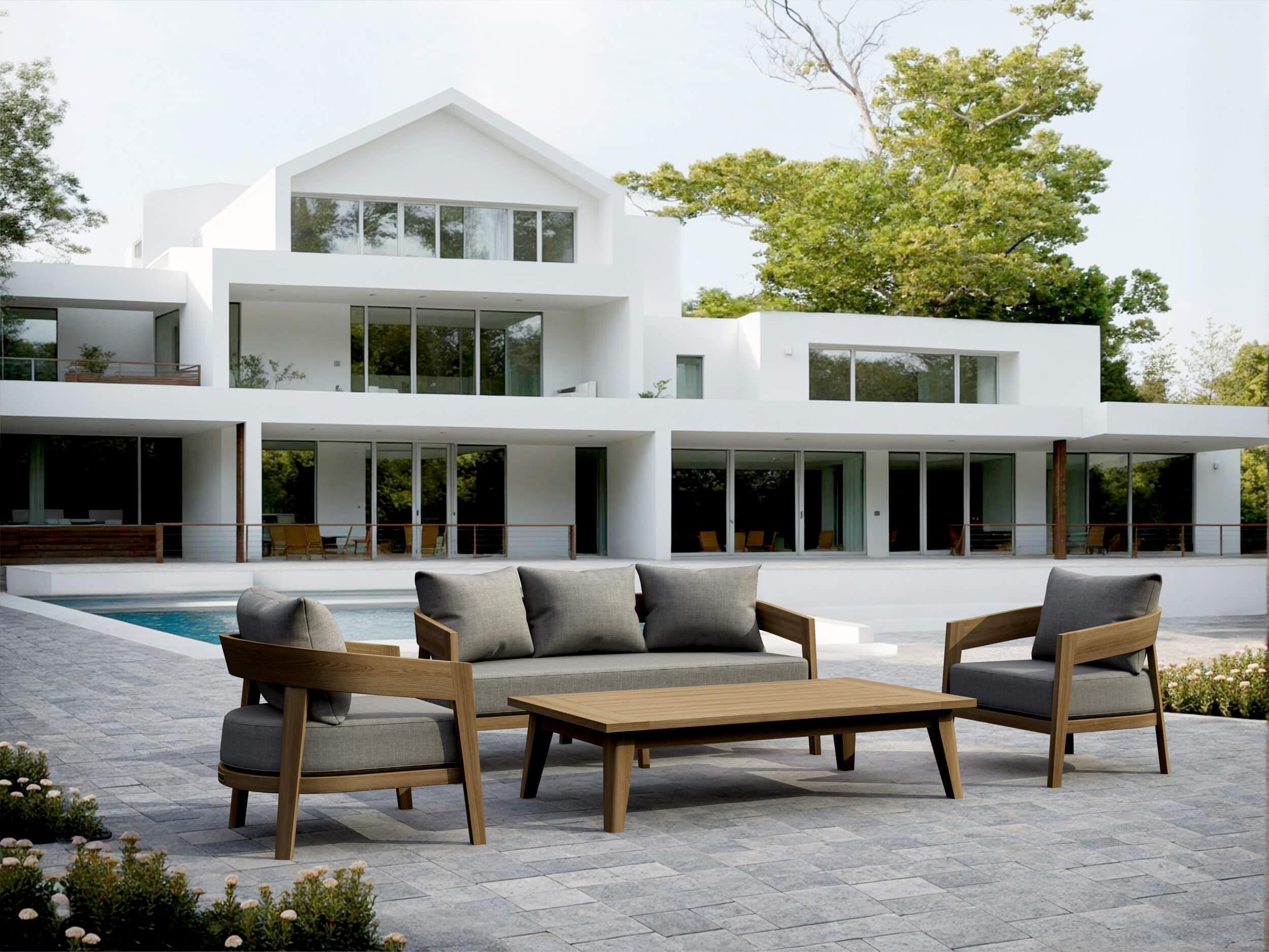 Anderson Teak Toscana Cushion Lounge Set