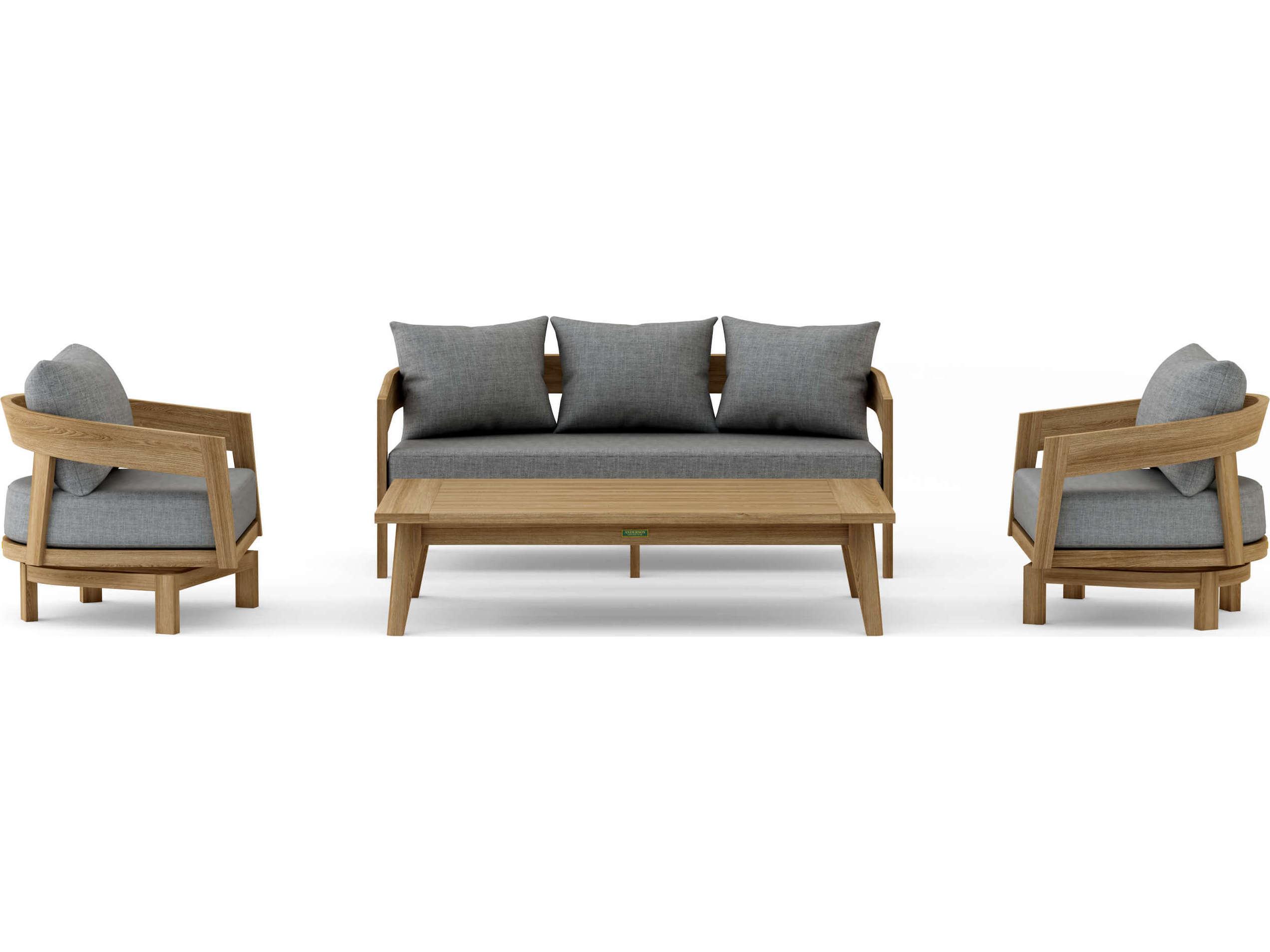 Anderson Teak Toscana Cushion Lounge Set