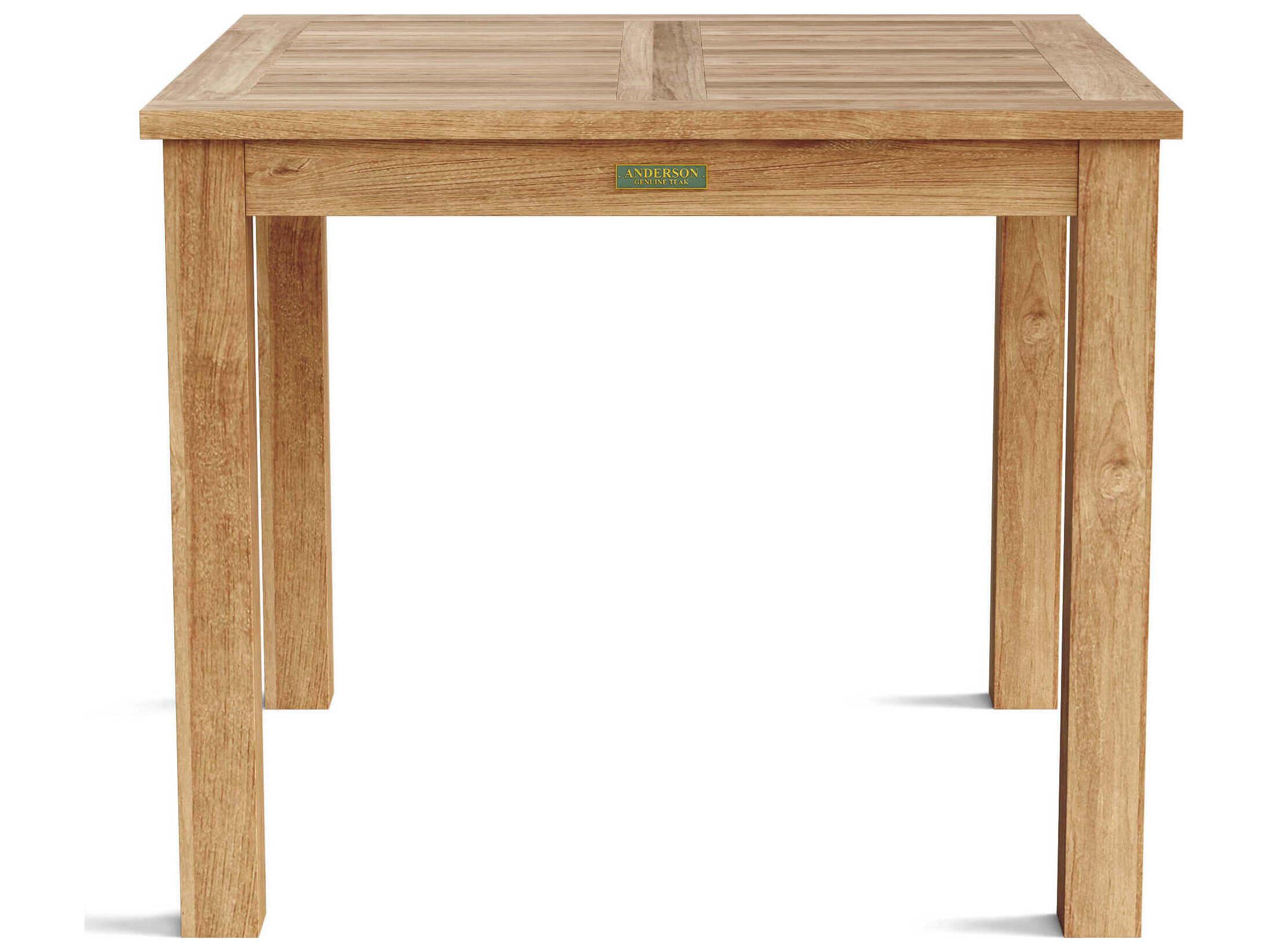 Anderson Teak Bahama Sahara Natural 5 Bistro Set