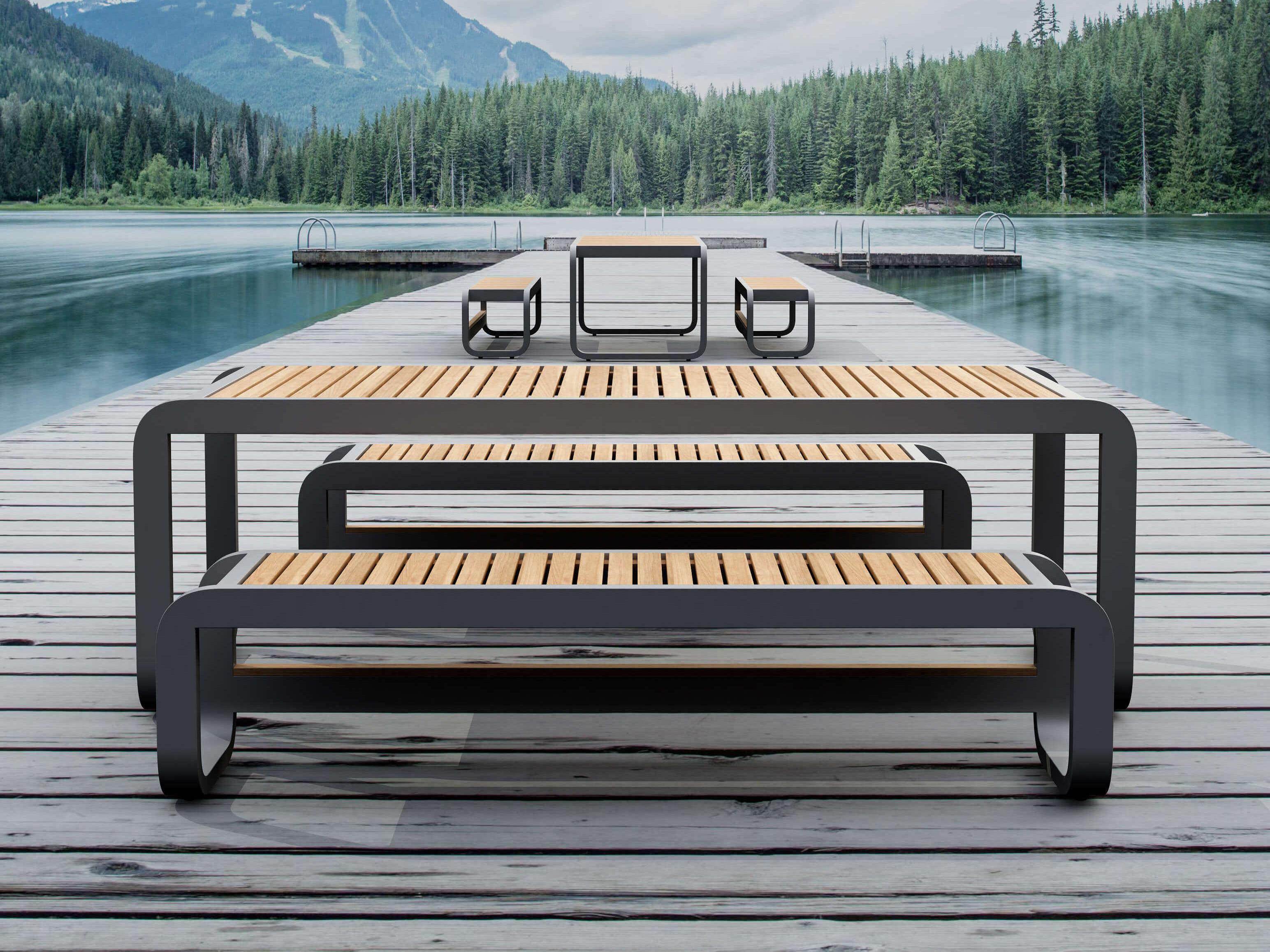 Anderson Teak Monza 3-Piece Sets